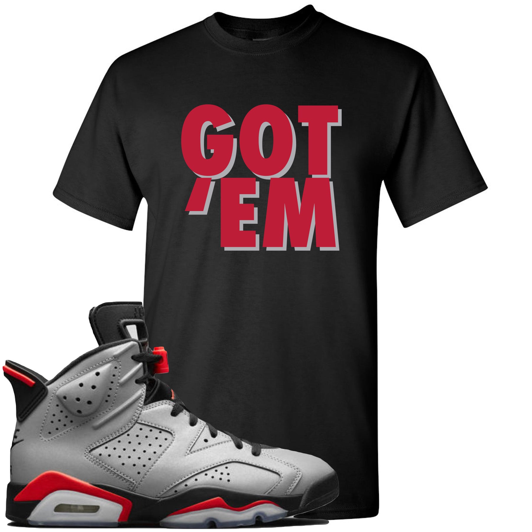 jordan 6 reflections of a champion shirt