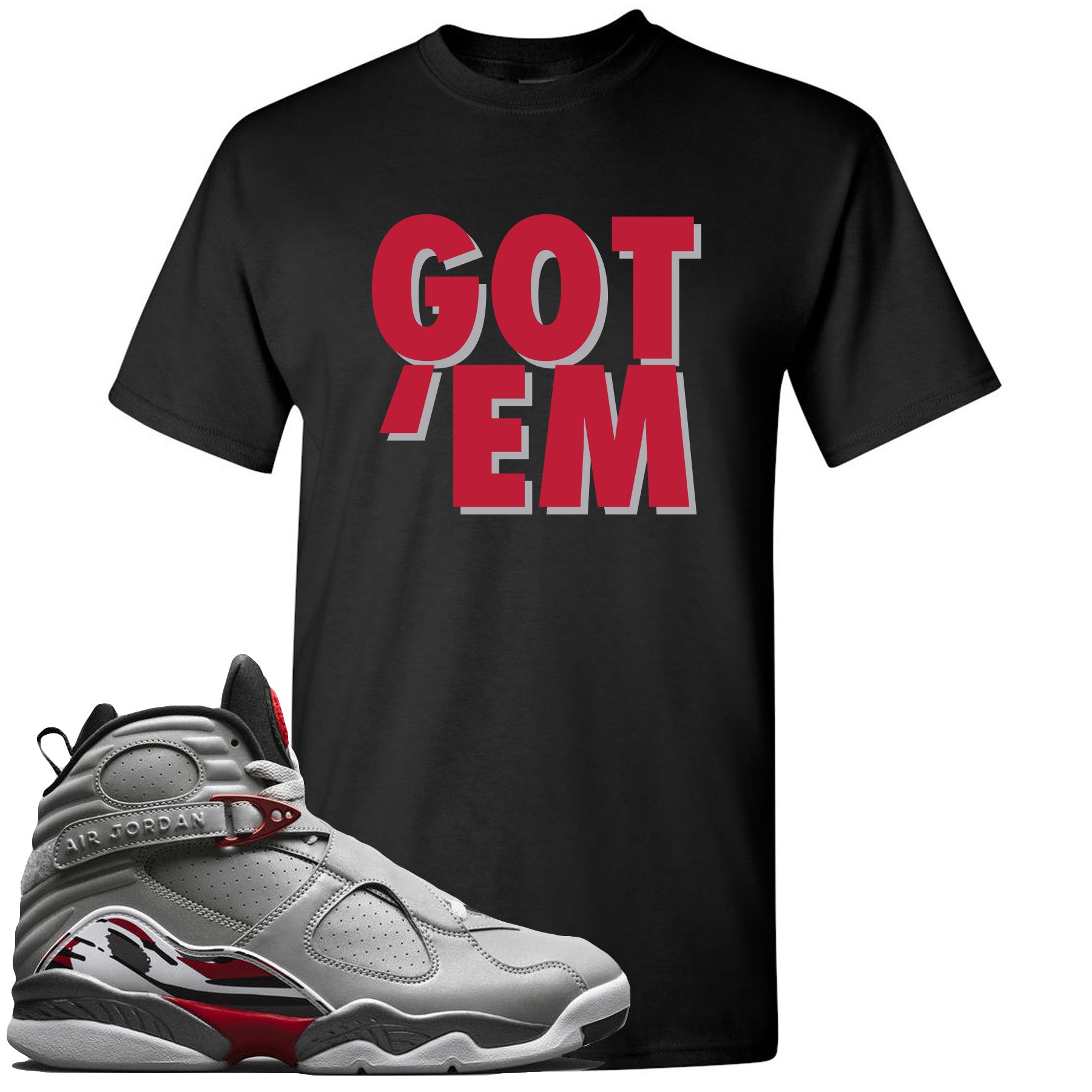 jordan 8 reflections of a champion shirt