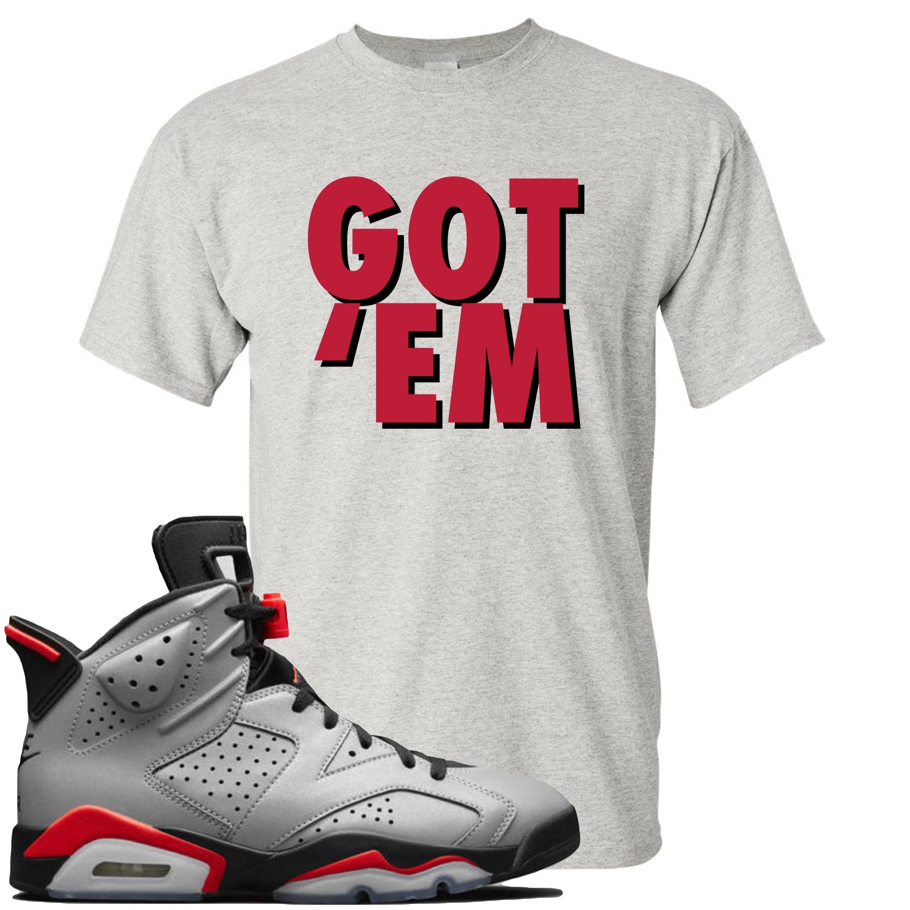 jordan 6 reflections of a champion shirt