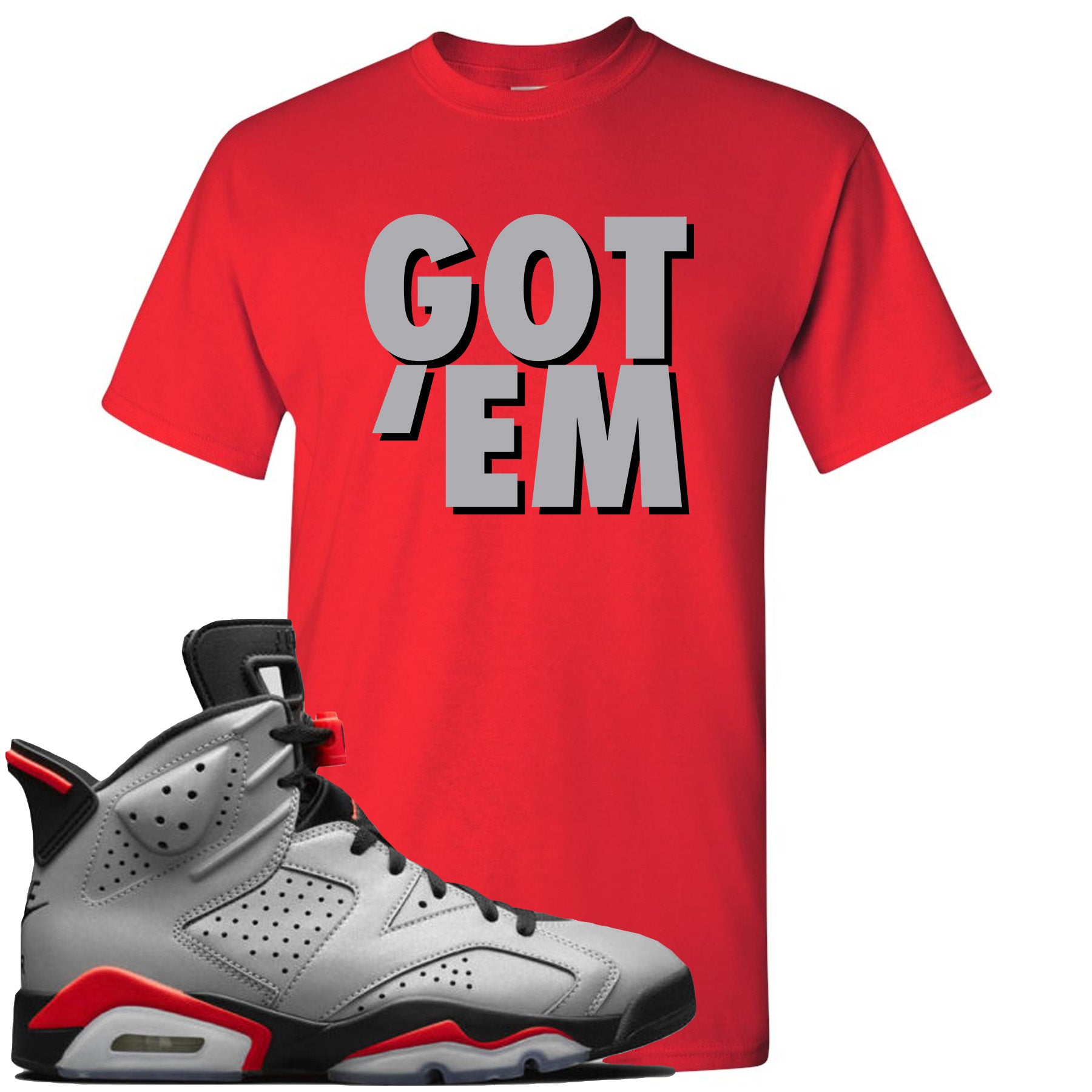 jordan 6 reflections of a champion shirt