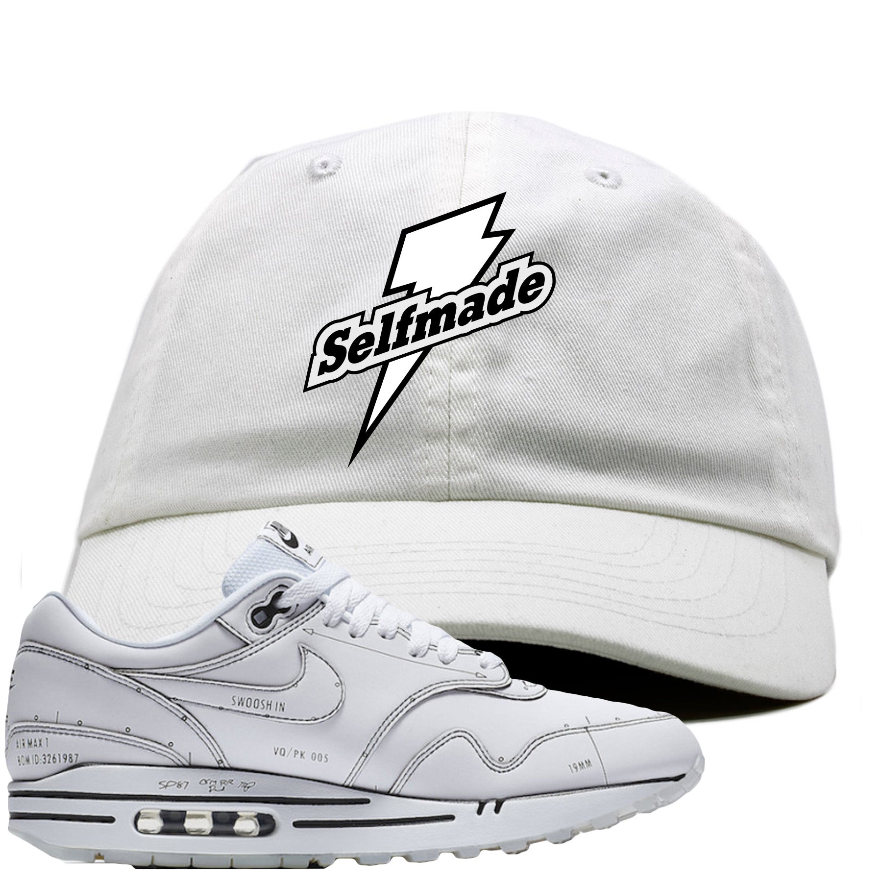 nike sketch to shelf white