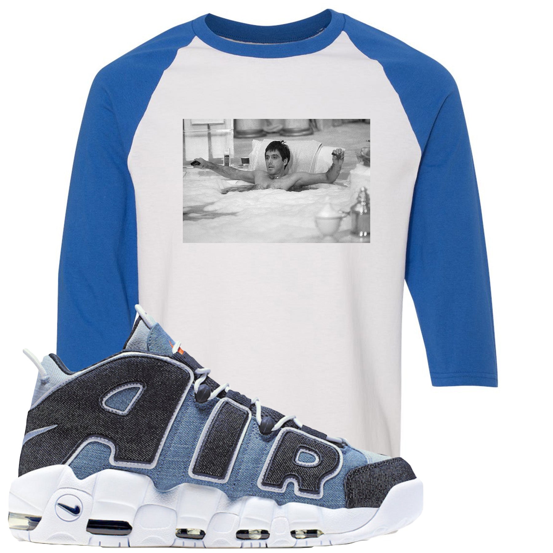 denim uptempo shirt