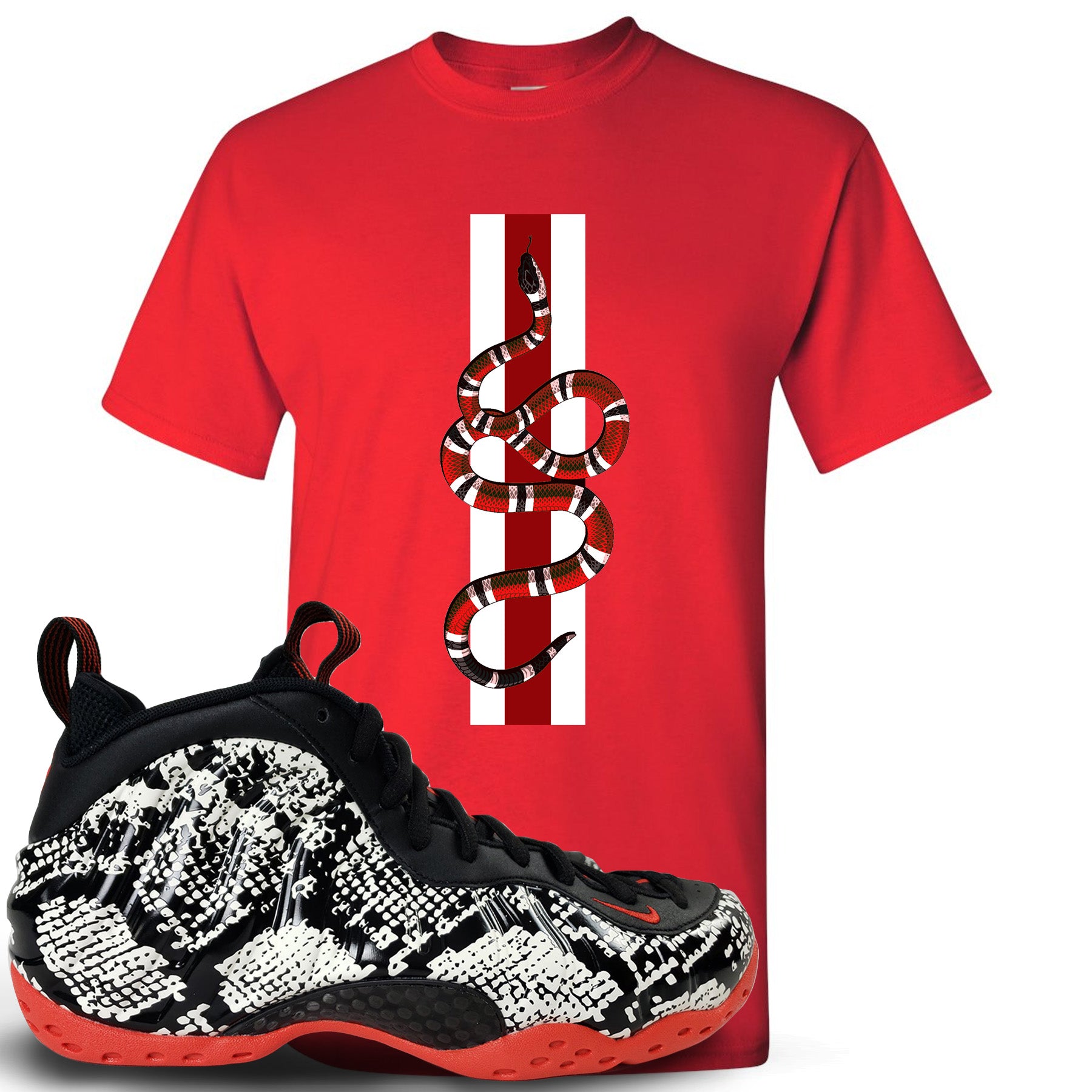 snakeskin foamposite shirt