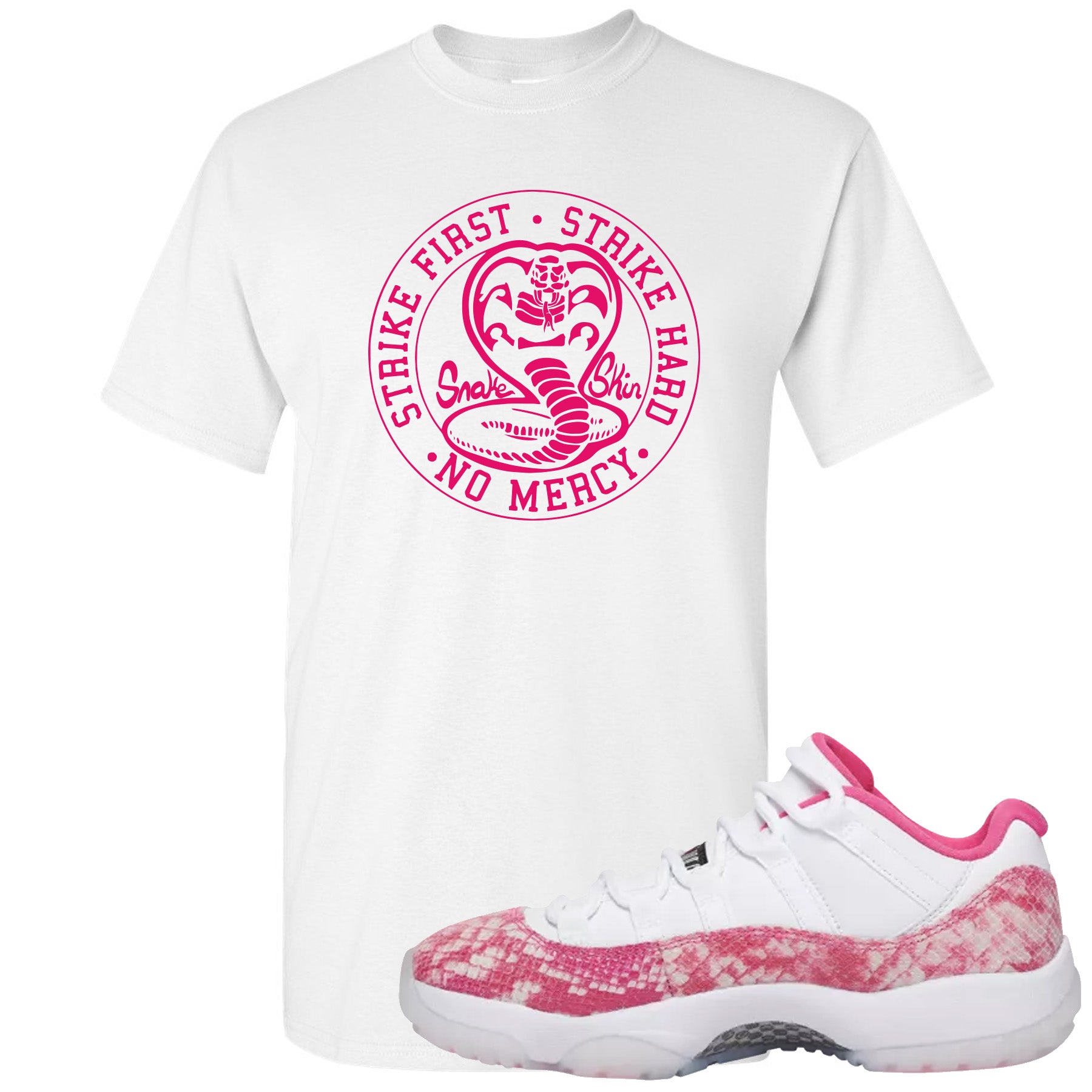 Low WMNS Pink Snakeskin Sneaker Hook 