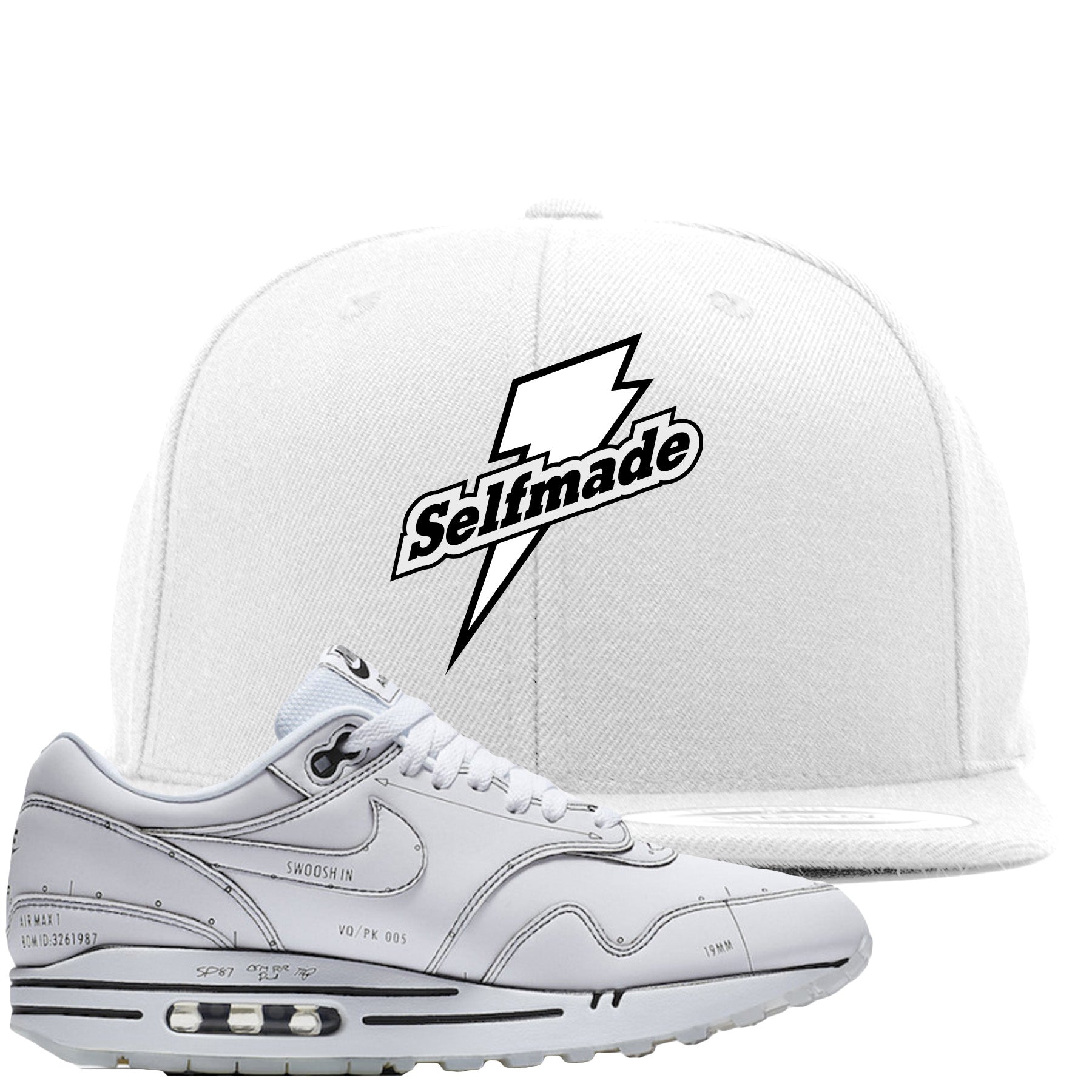 nike sketch to shelf white