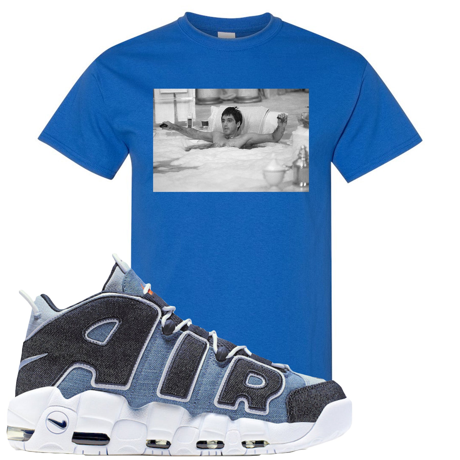 nike air uptempo shirt