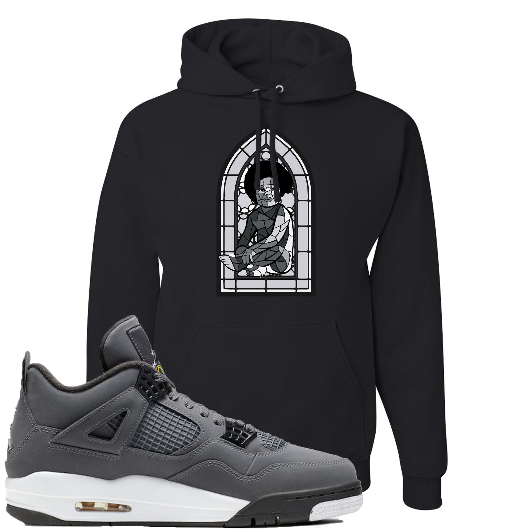 jordan 4 cool grey hoodie