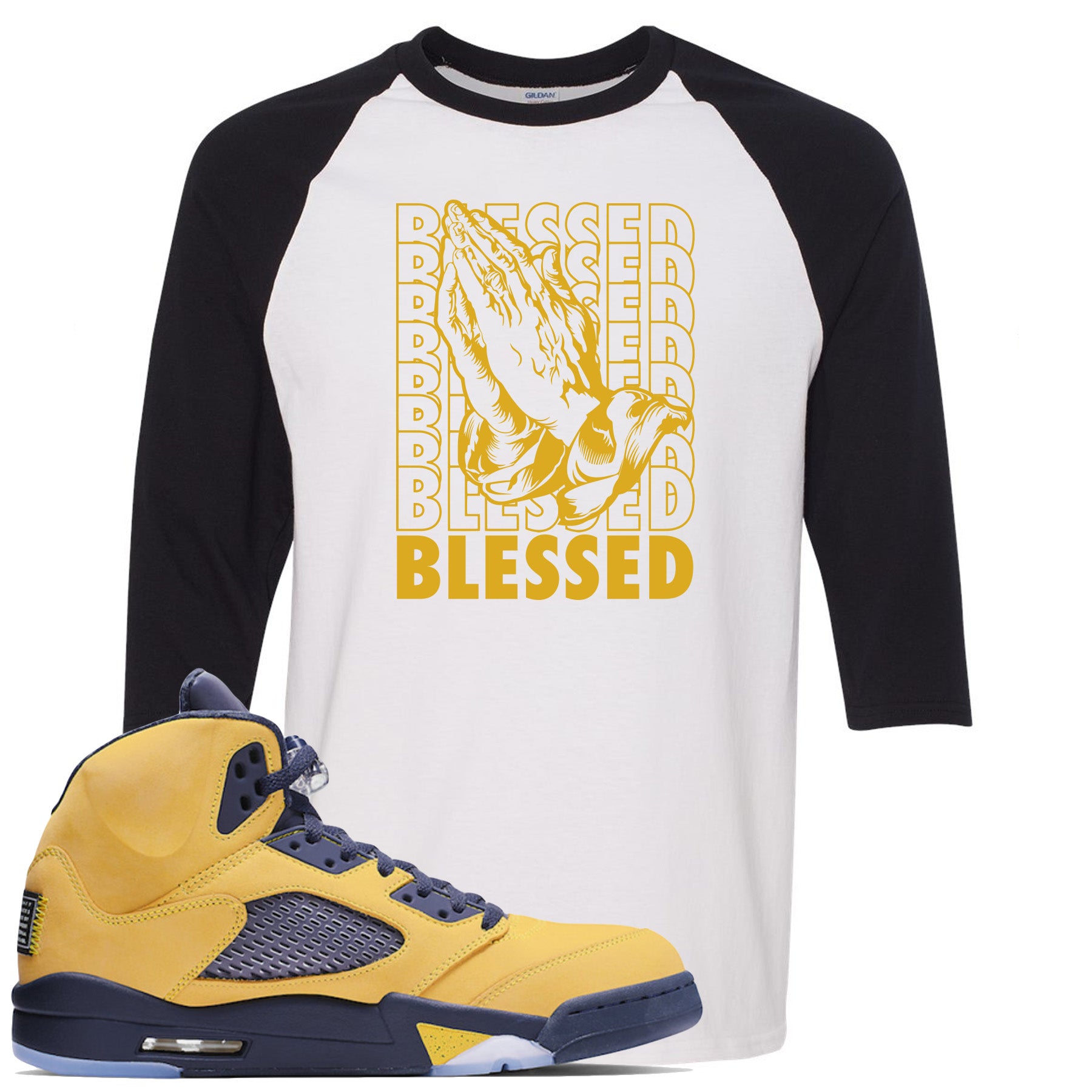 jordan 5 michigan shirt