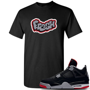 jordan retro 4 bred clothing