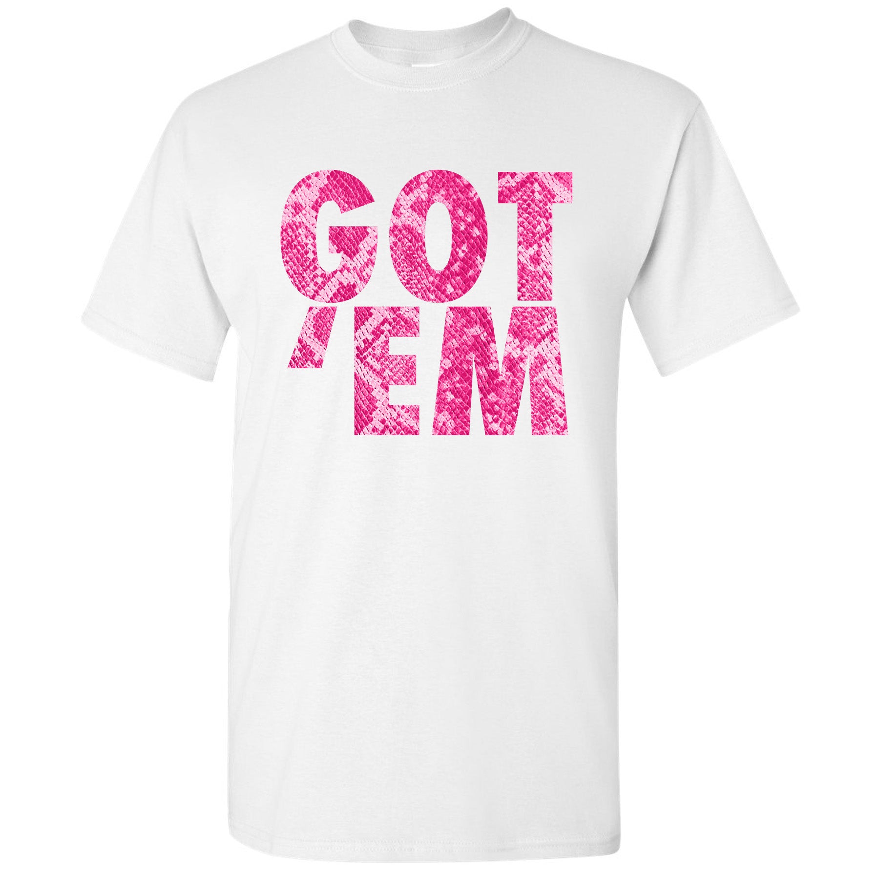 pink snakeskin jordan shirt