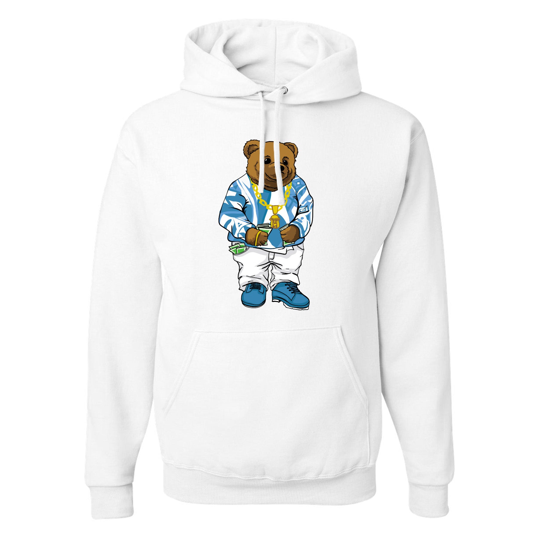 unc white hoodie