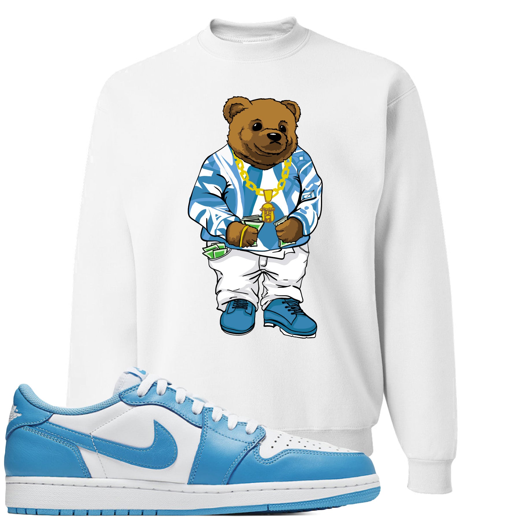 nike teddy bear sweater