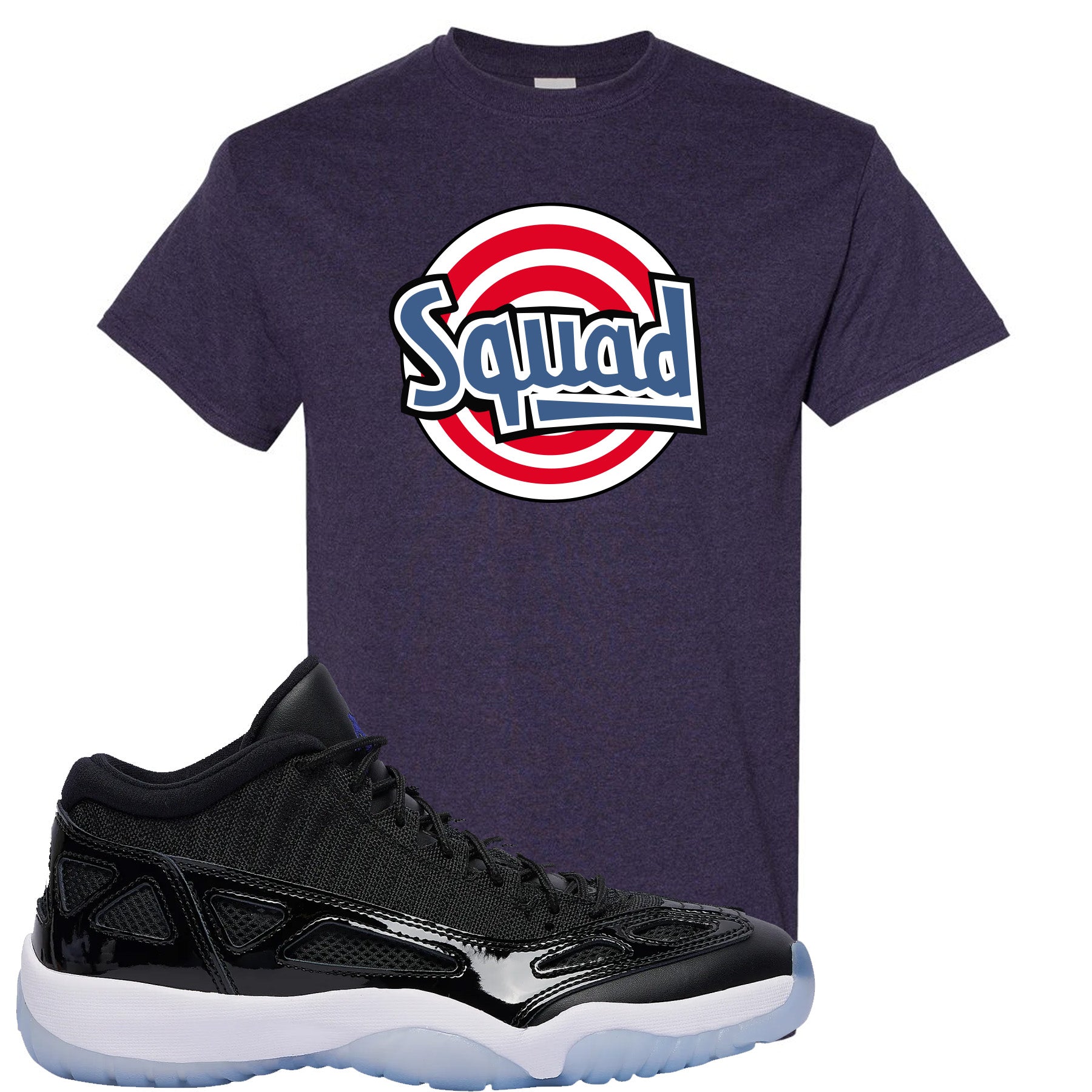 jordan 11 space jam t shirt