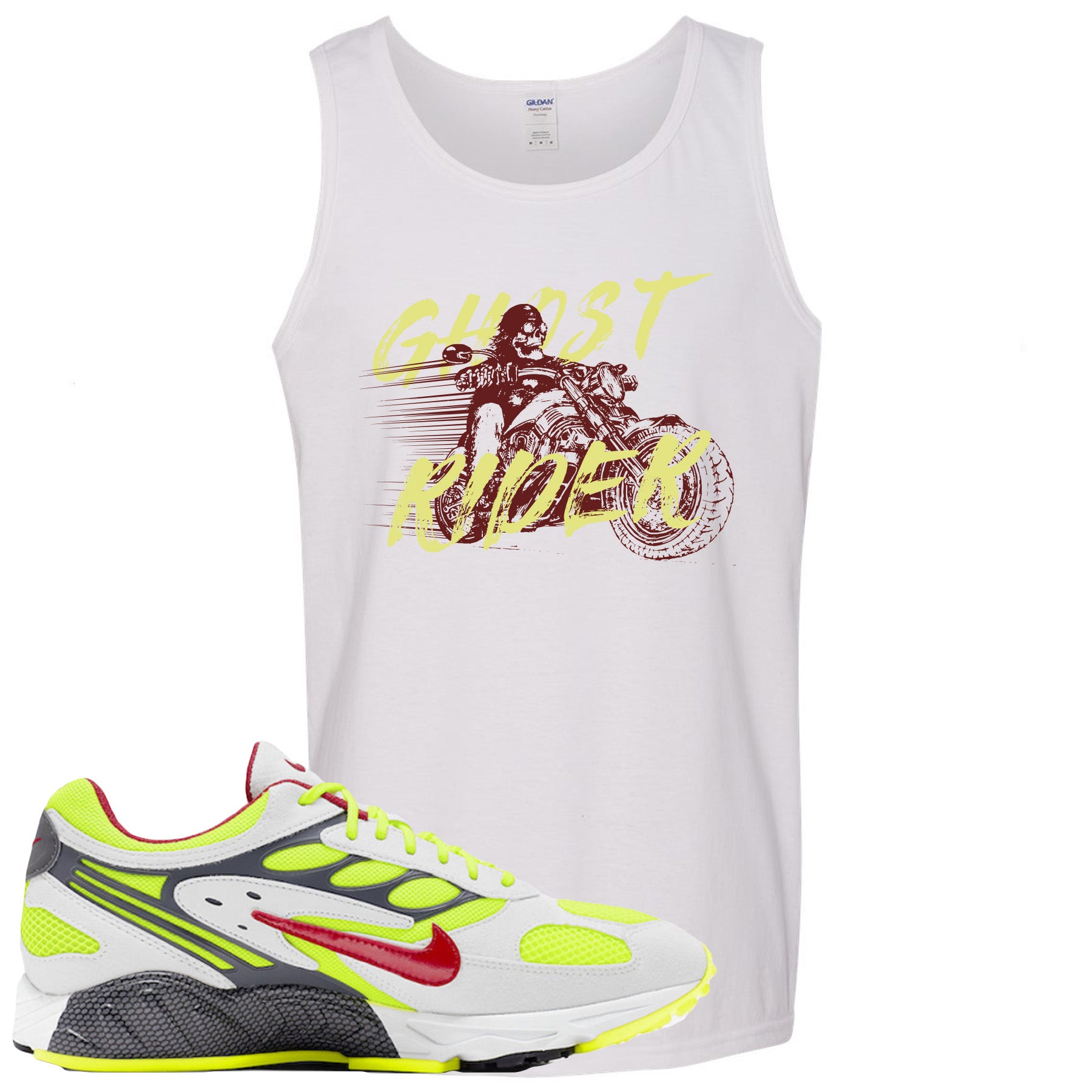 nike neon tank top