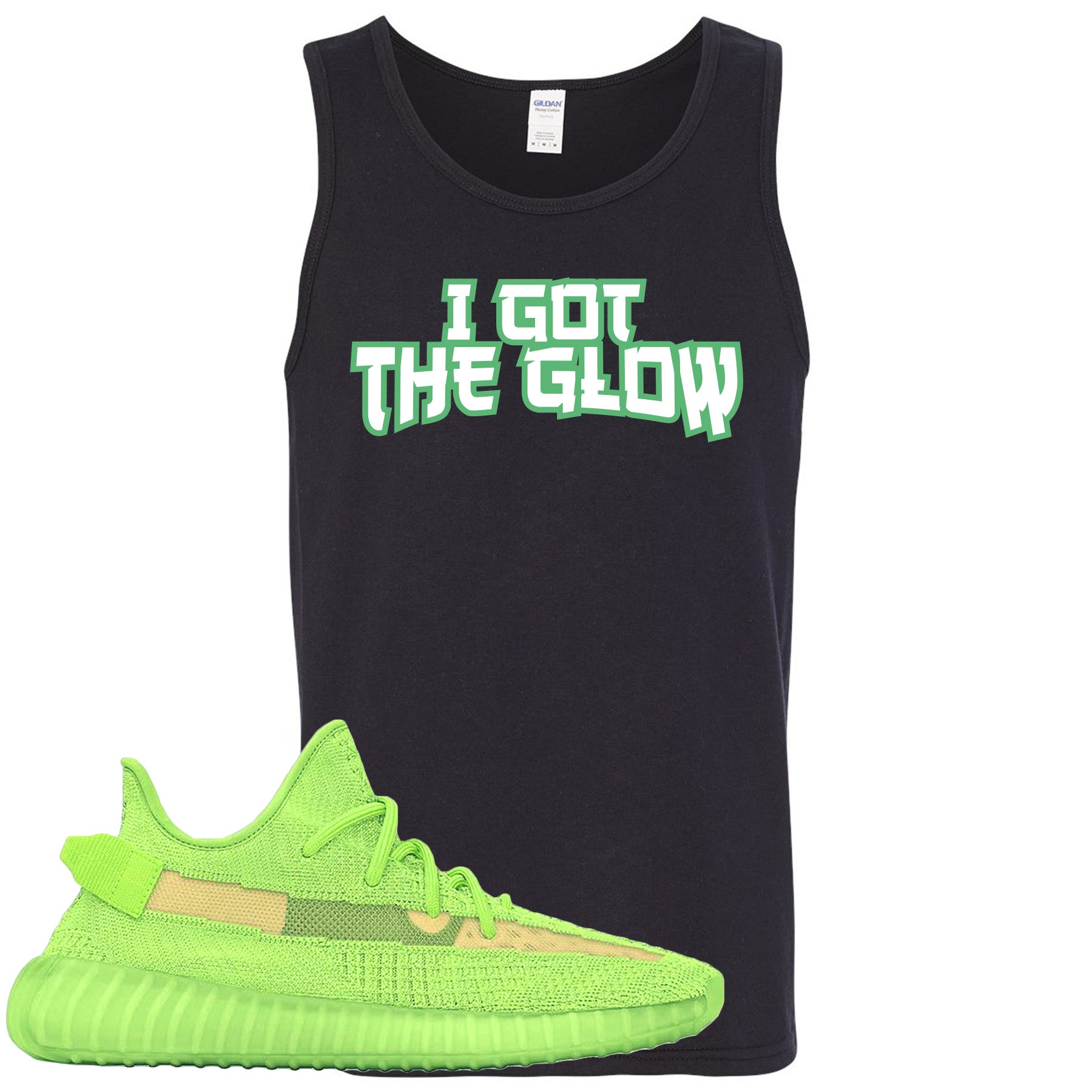 glow in the dark yeezy shirt