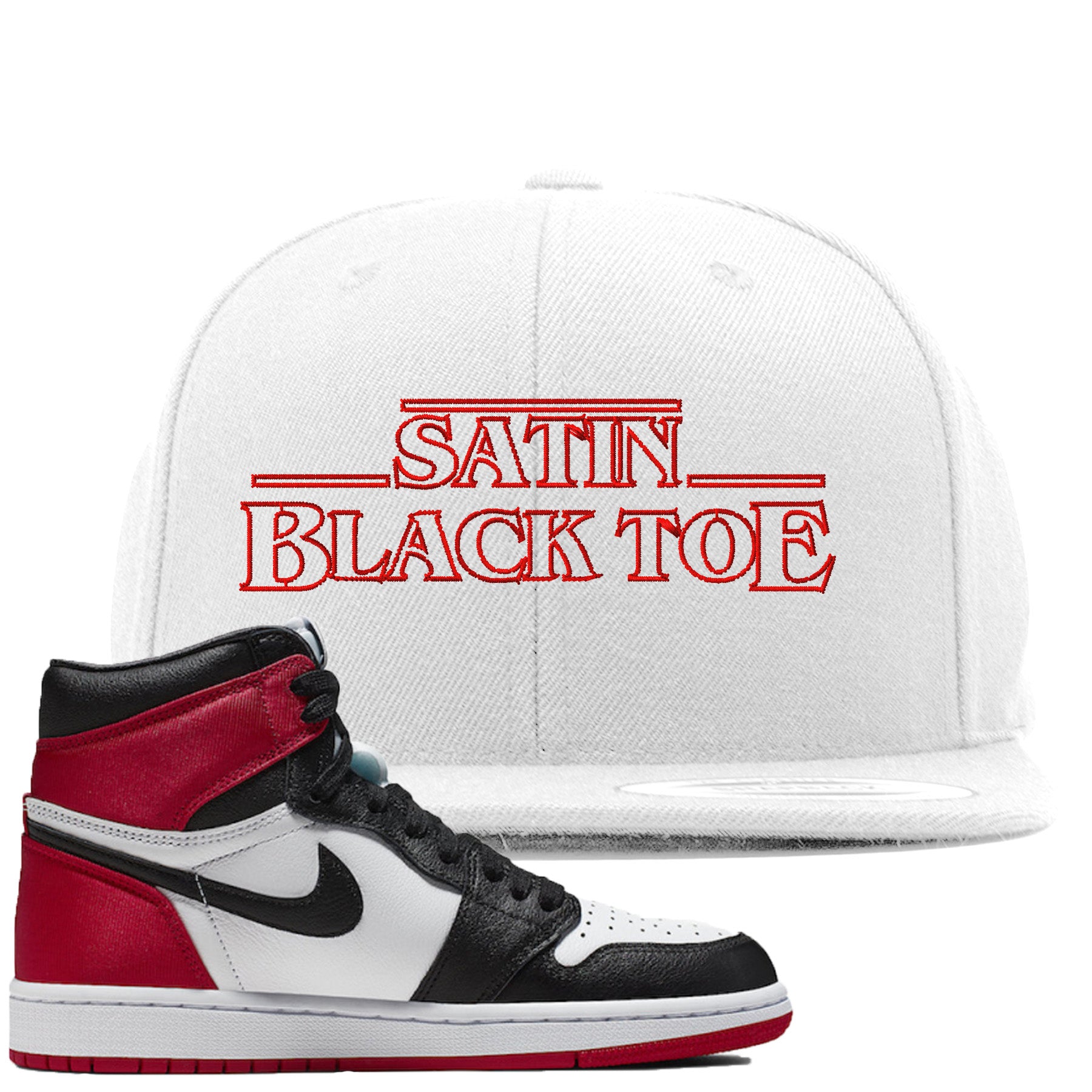 Air Jordan 1 WMNS Satin Black Toe 