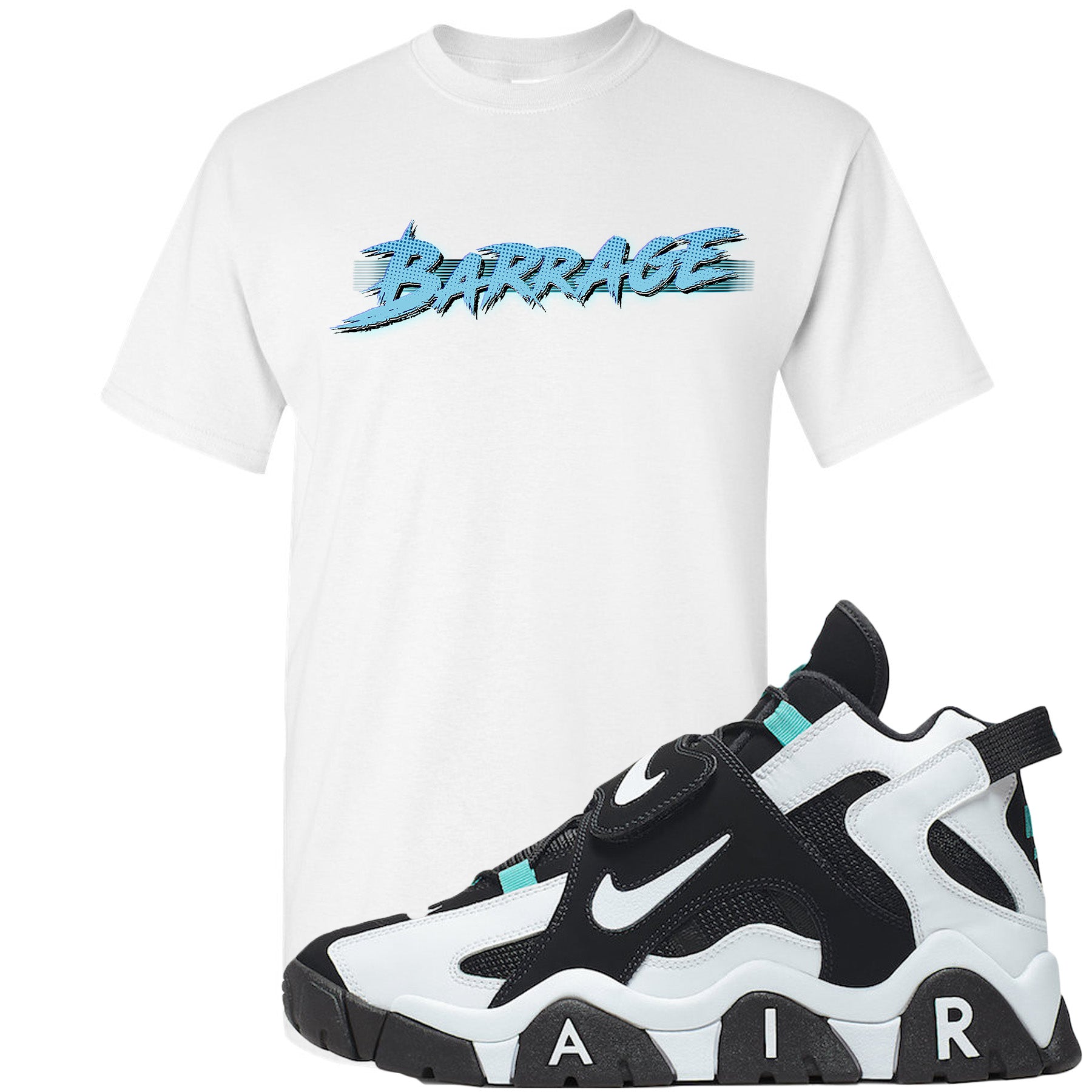 nike air barrage mid shirt