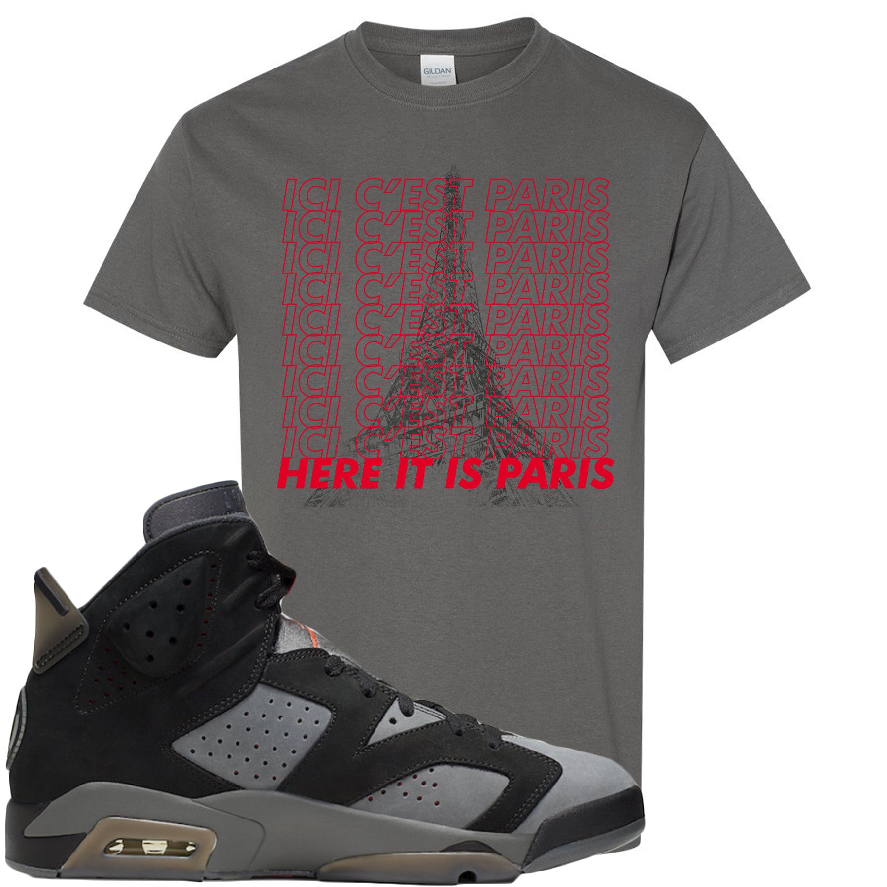 Air Jordan 6 PSG Sneaker Hook Up Ici C 
