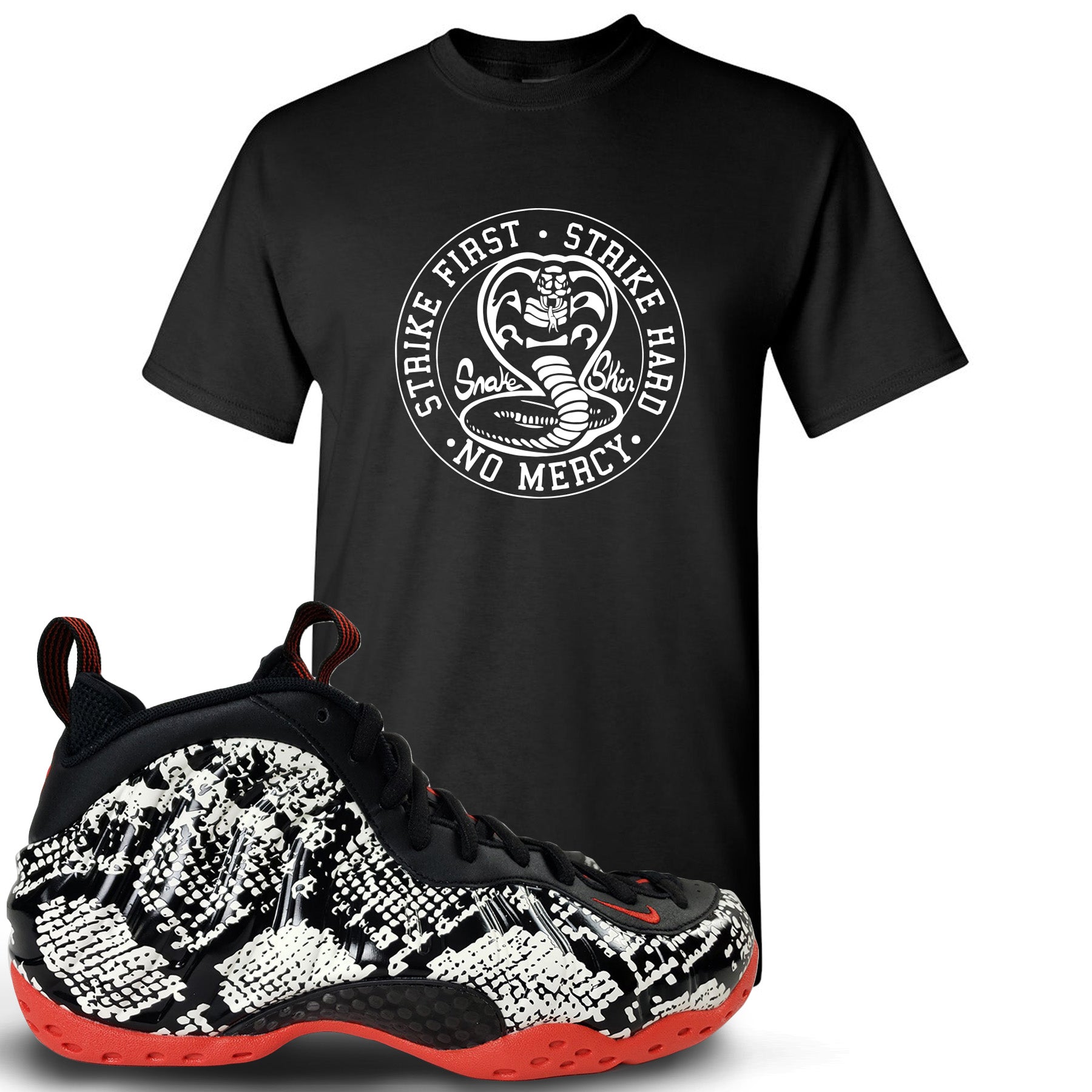 snakeskin foamposite shirt