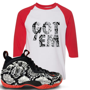 nike foamposite snakeskin shirt