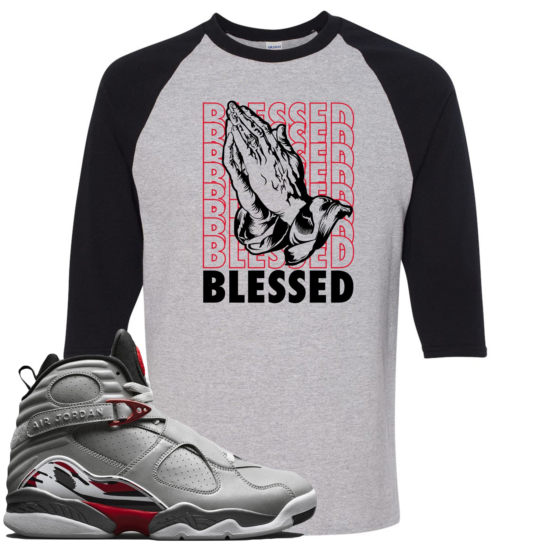 jordan 8 reflections of a champion shirt