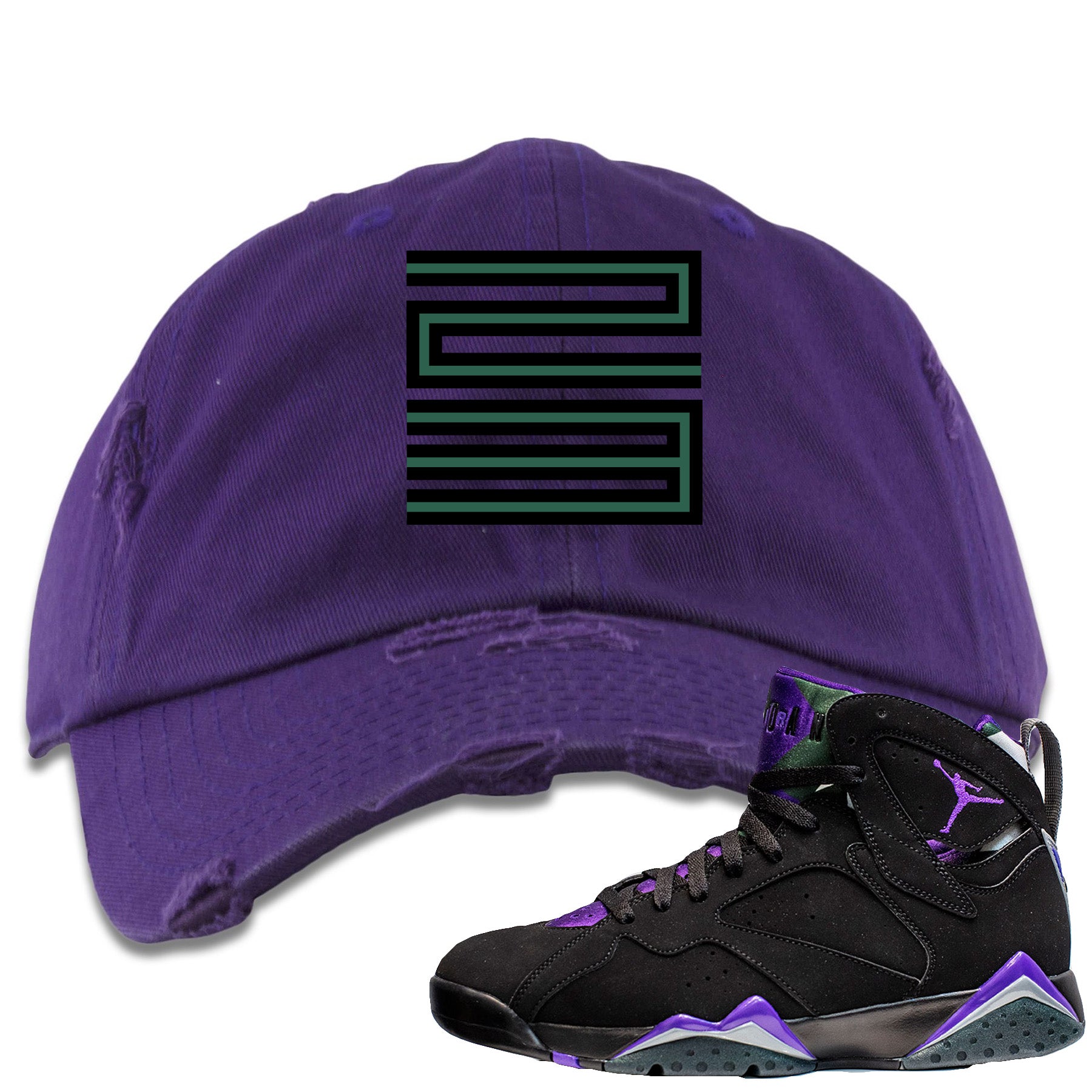 Purple Distressed Dad Hat – Cap Swag