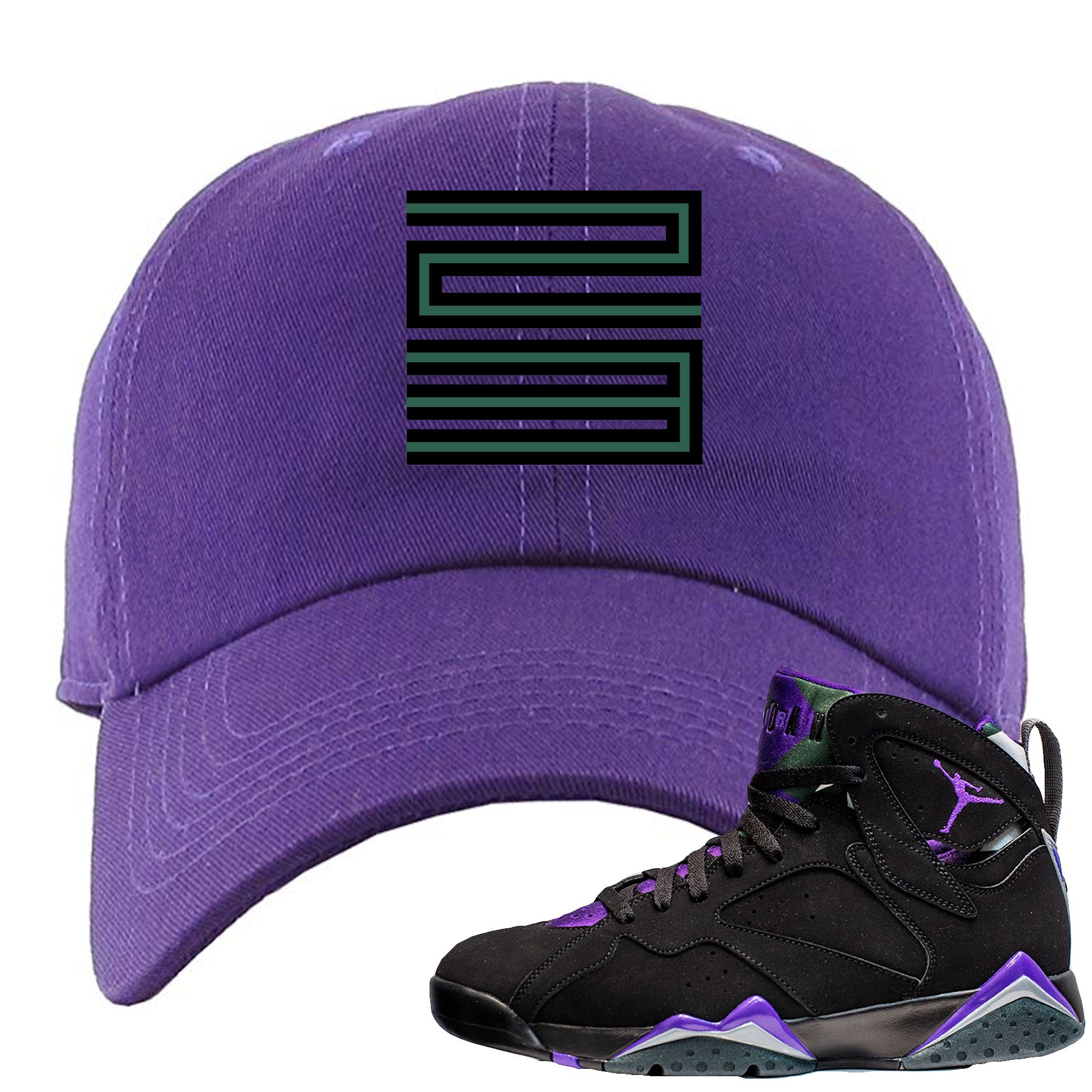 purple jordan hat