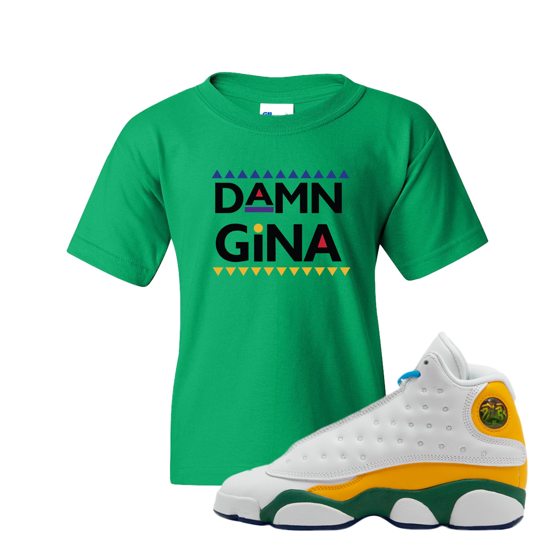 air jordan 13 gs aurora green shirt