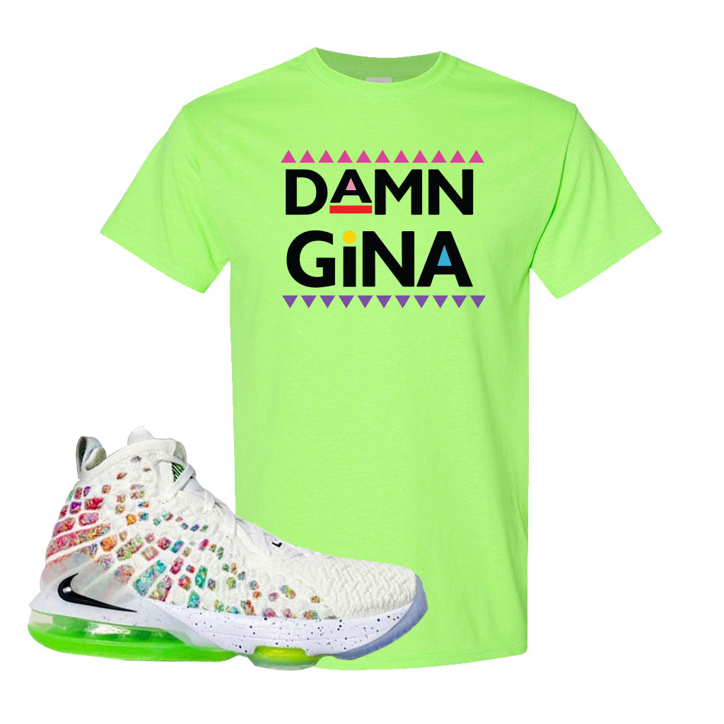 green lebron shirt