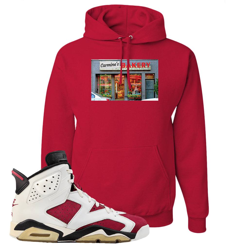 red jordan pullover