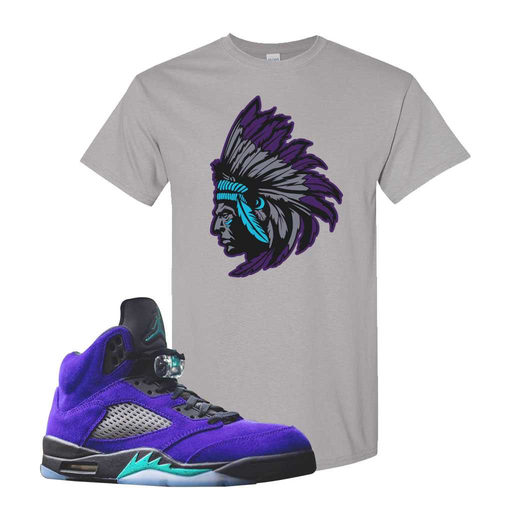 jordan 5 grape t shirt