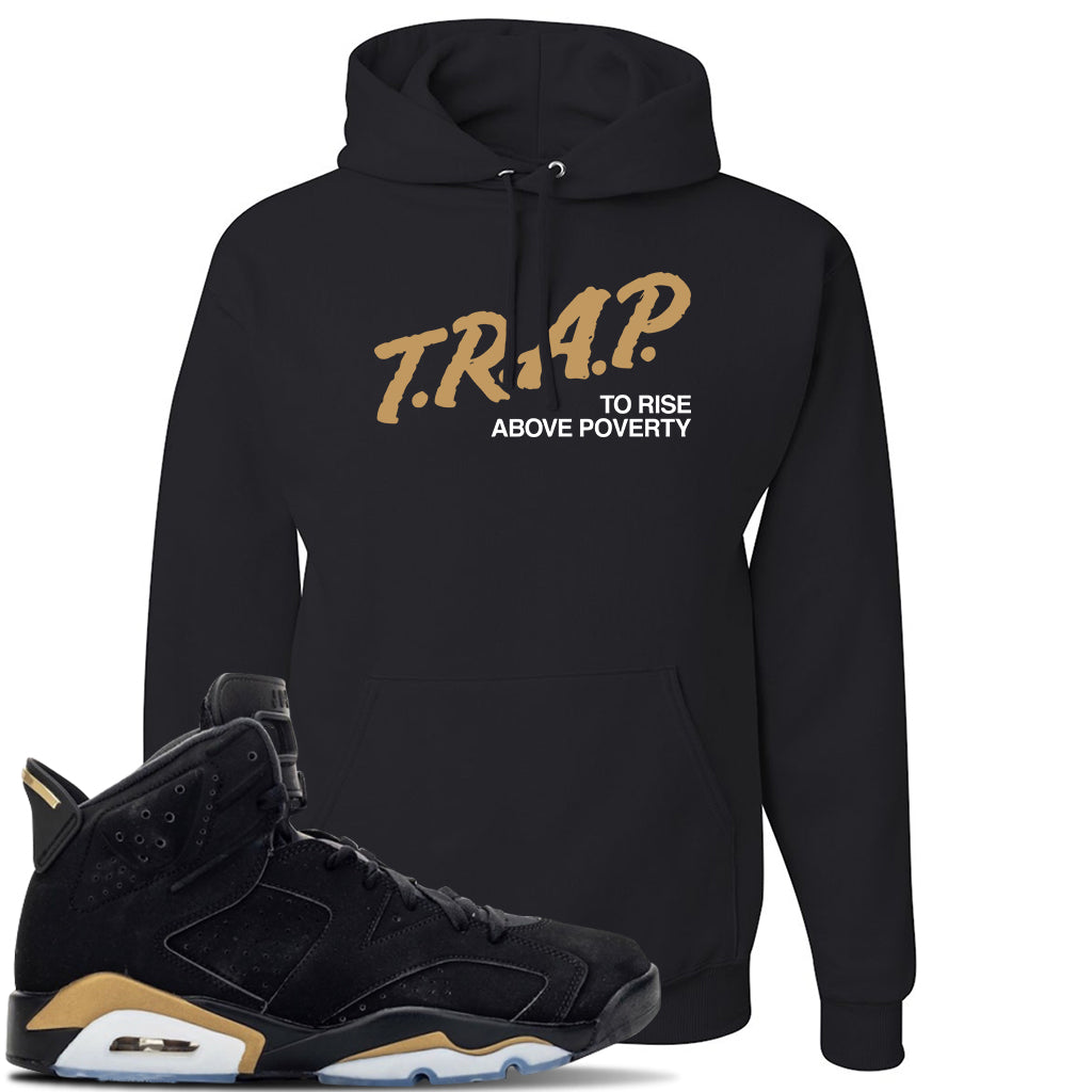 Jordan 6 DMP 2020 Hoodie | Black, Trap 