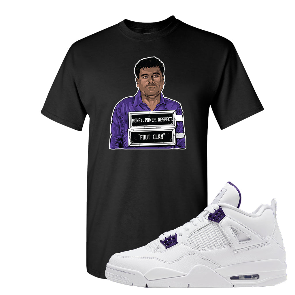 jordan 4 metallic purple shirts