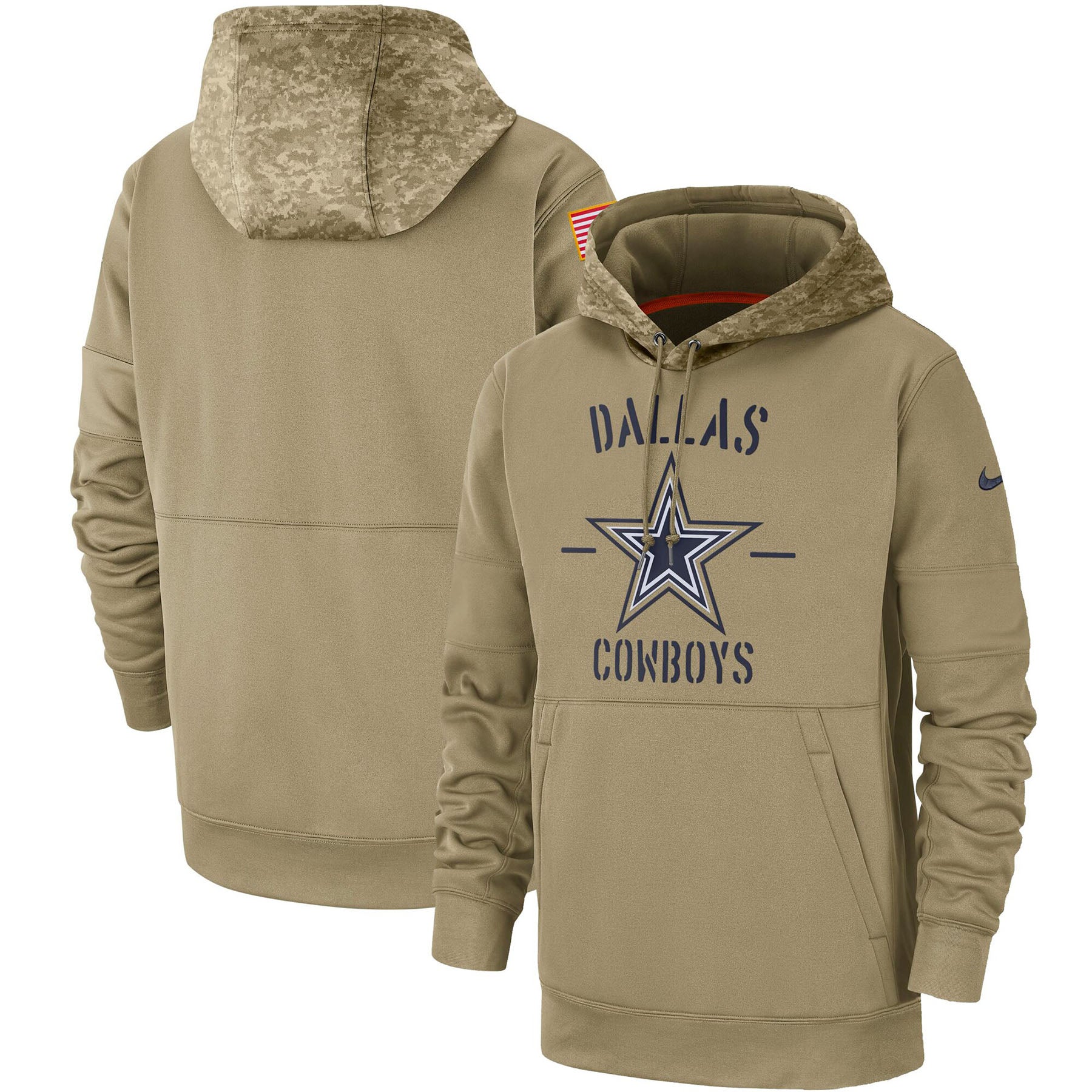 dallas cowboys salute hoodie