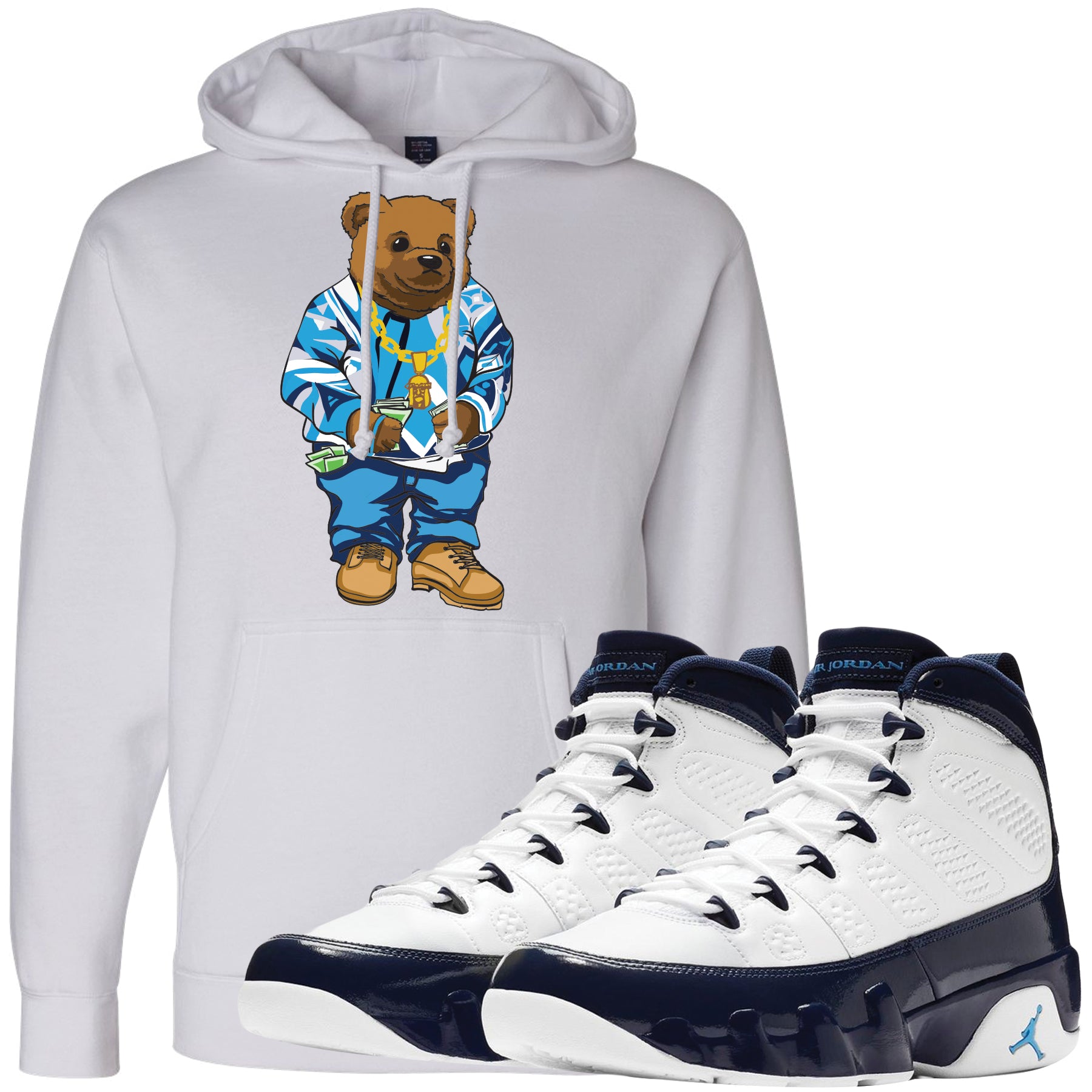 jordan teddy hoodie