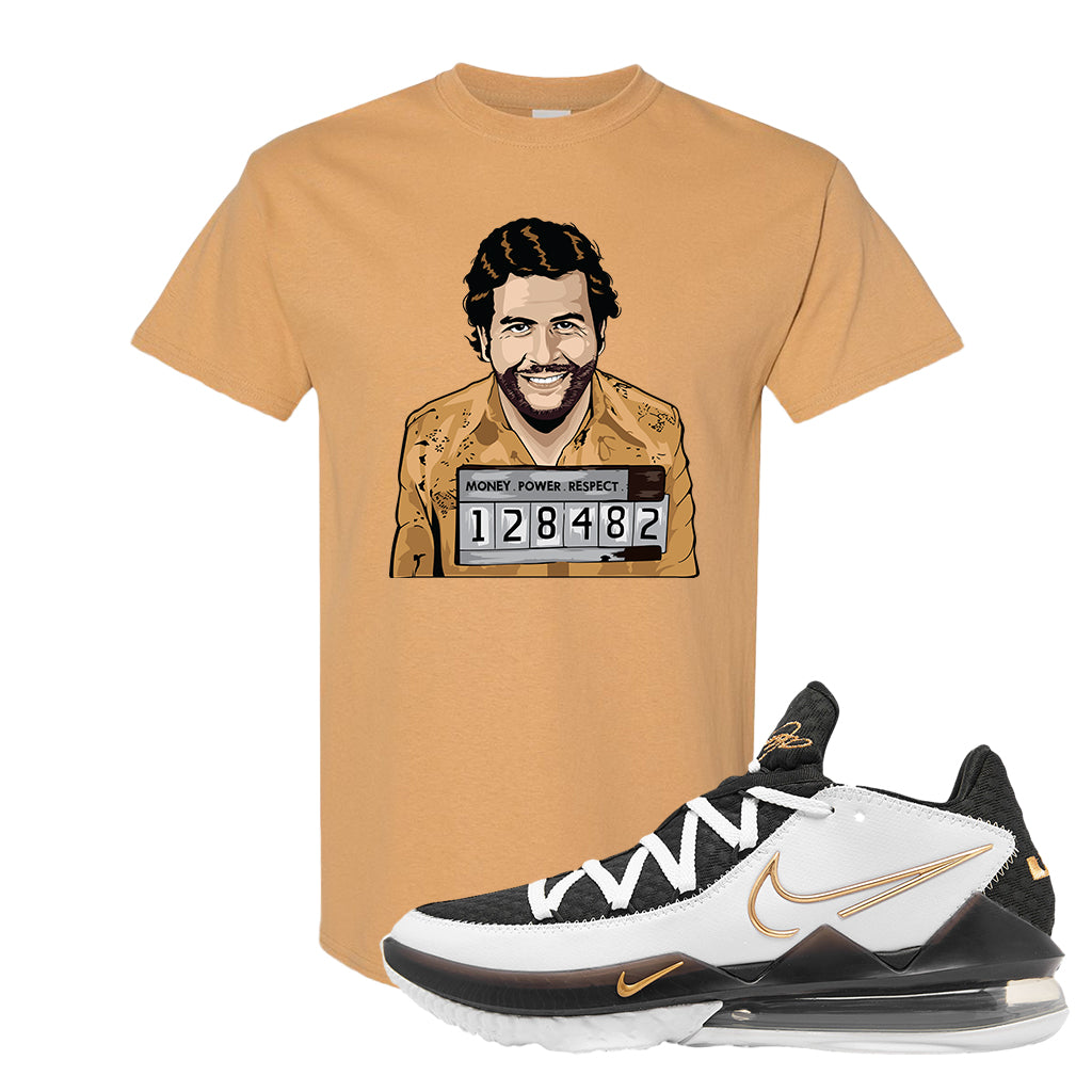 gold lebron shirt