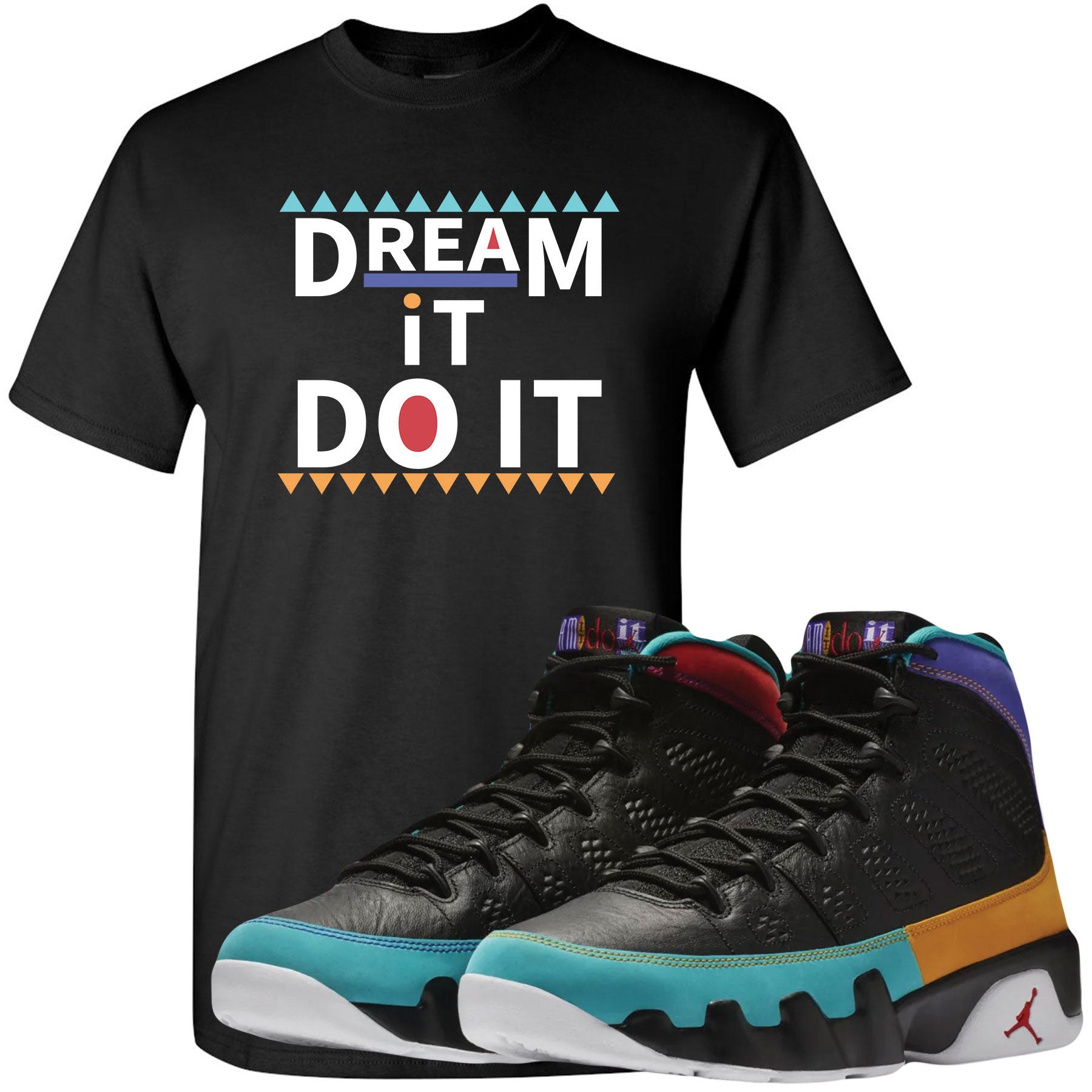 jordan 9 dream it do it clothing