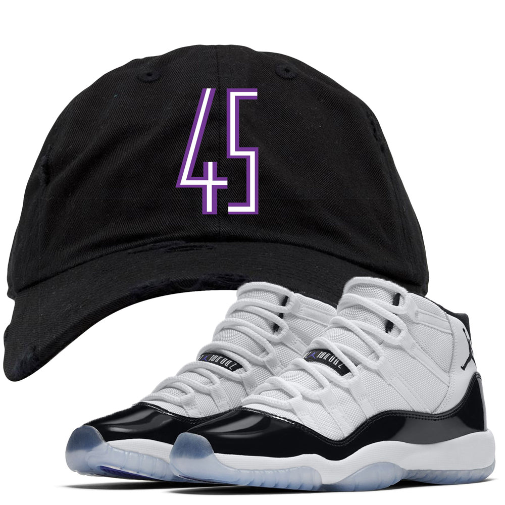 jordan 11 concord with 45