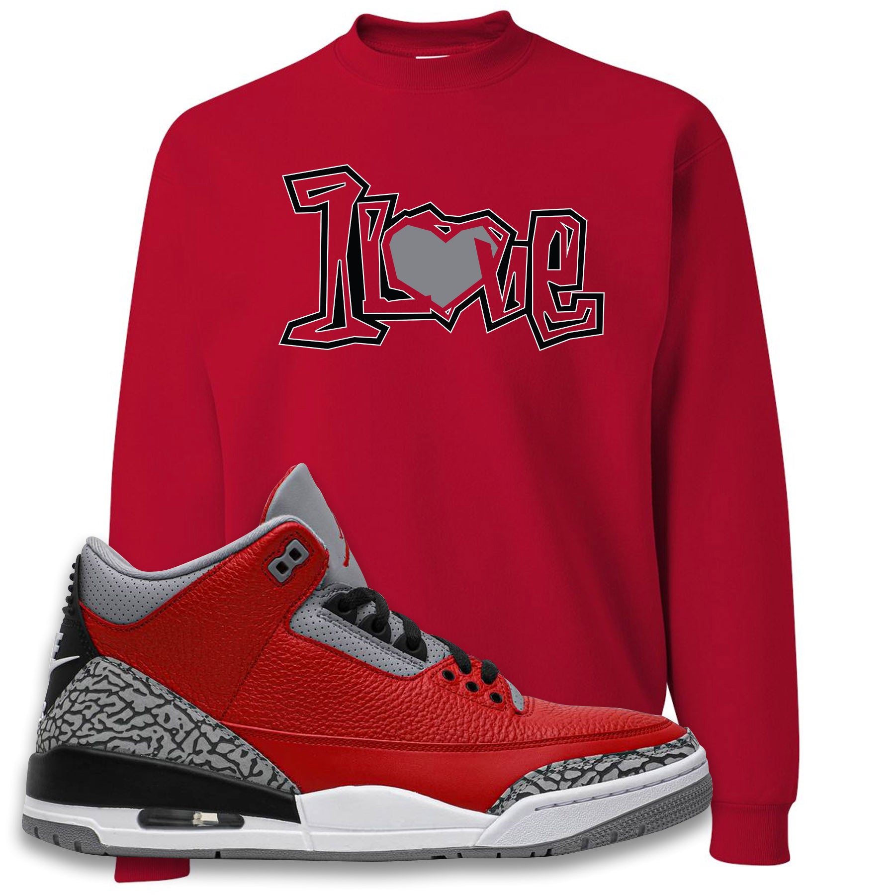 red jordan crewneck