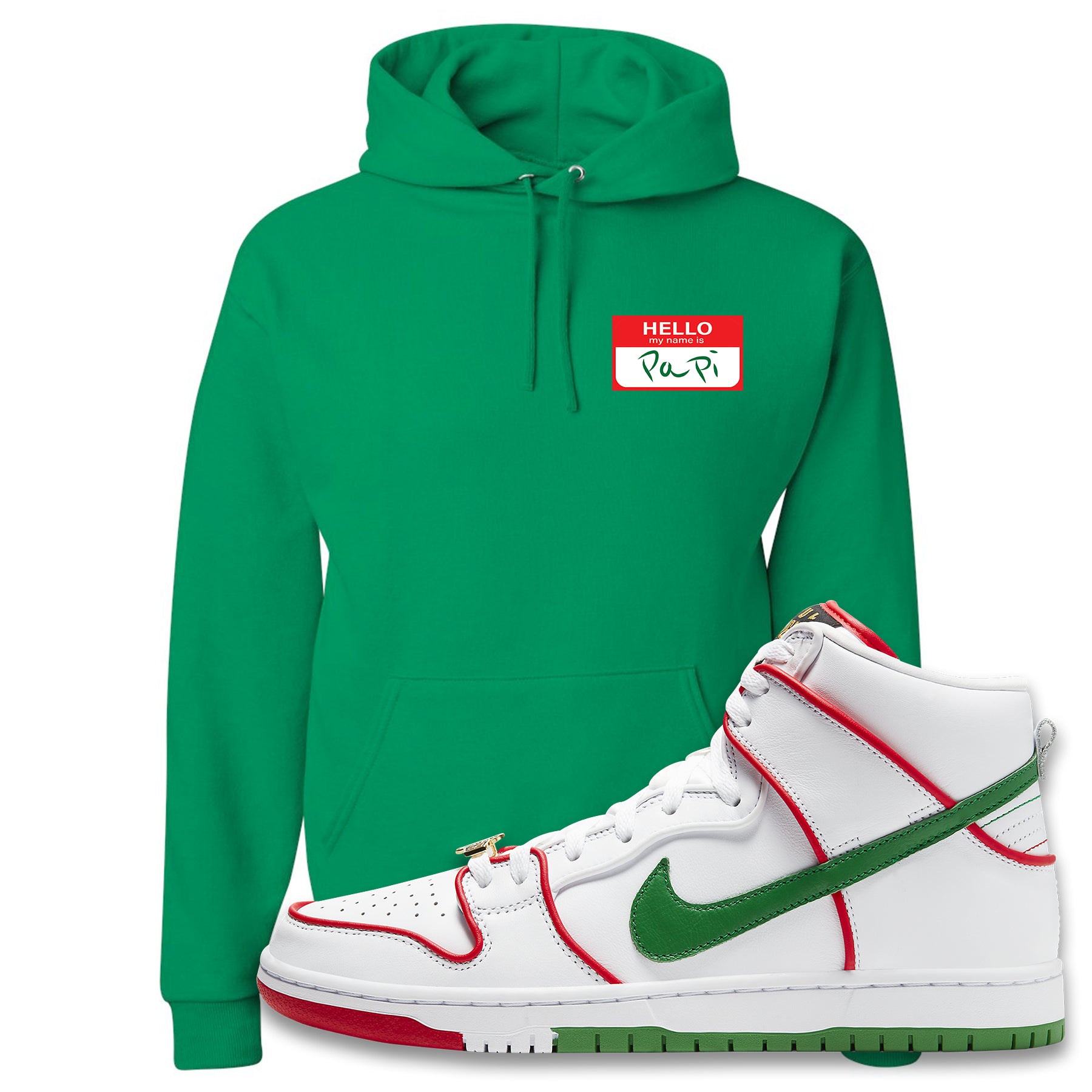 kelly green nike hoodie