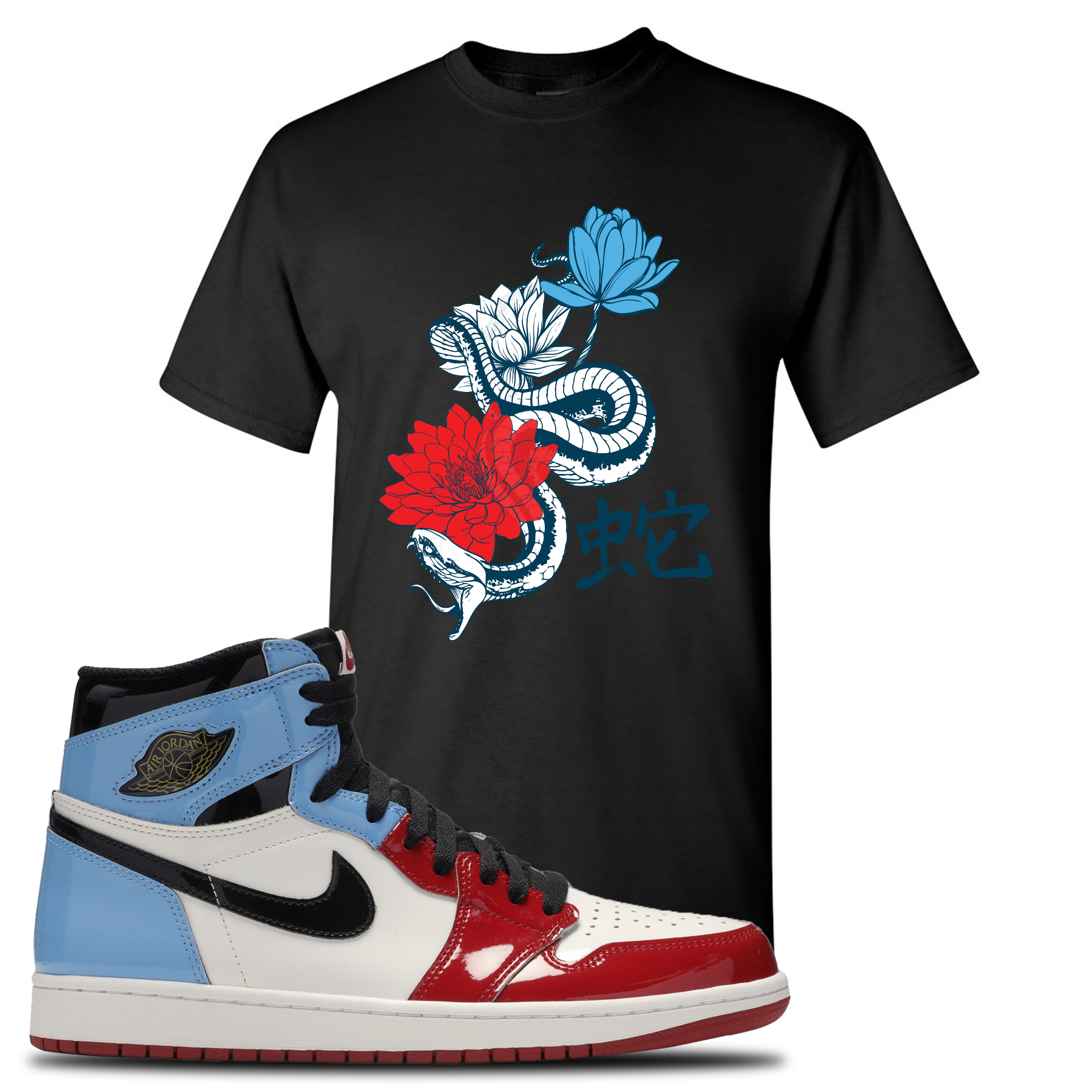 air jordan 1 fearless t shirt