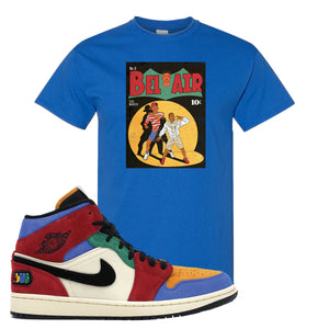 jordan 1 blue the great shirt