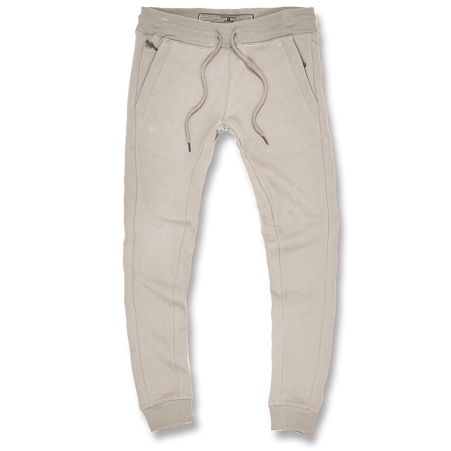 cream colored sweatpants