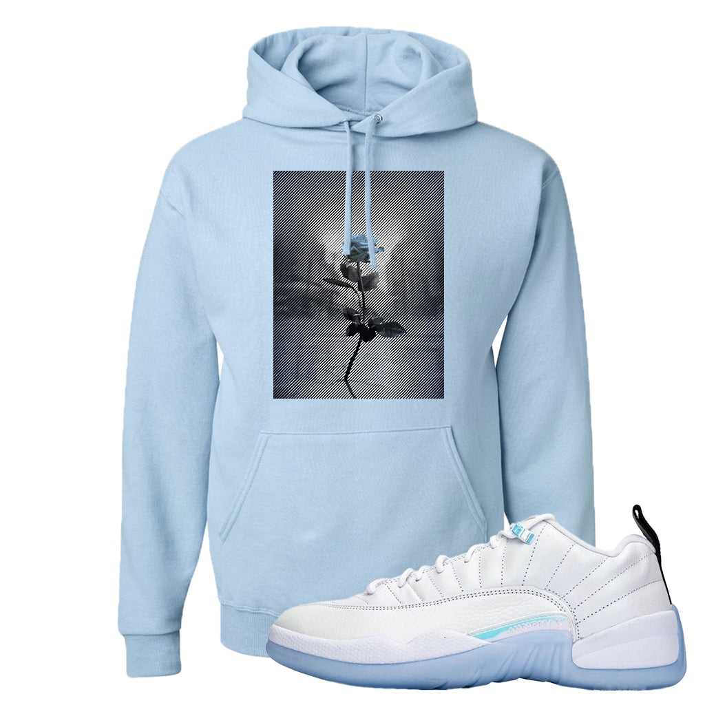 light blue jordan hoodie