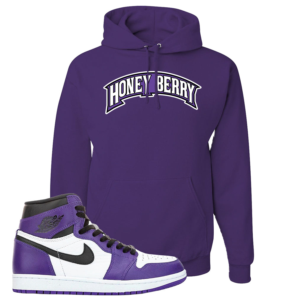 white and purple jordan hoodie