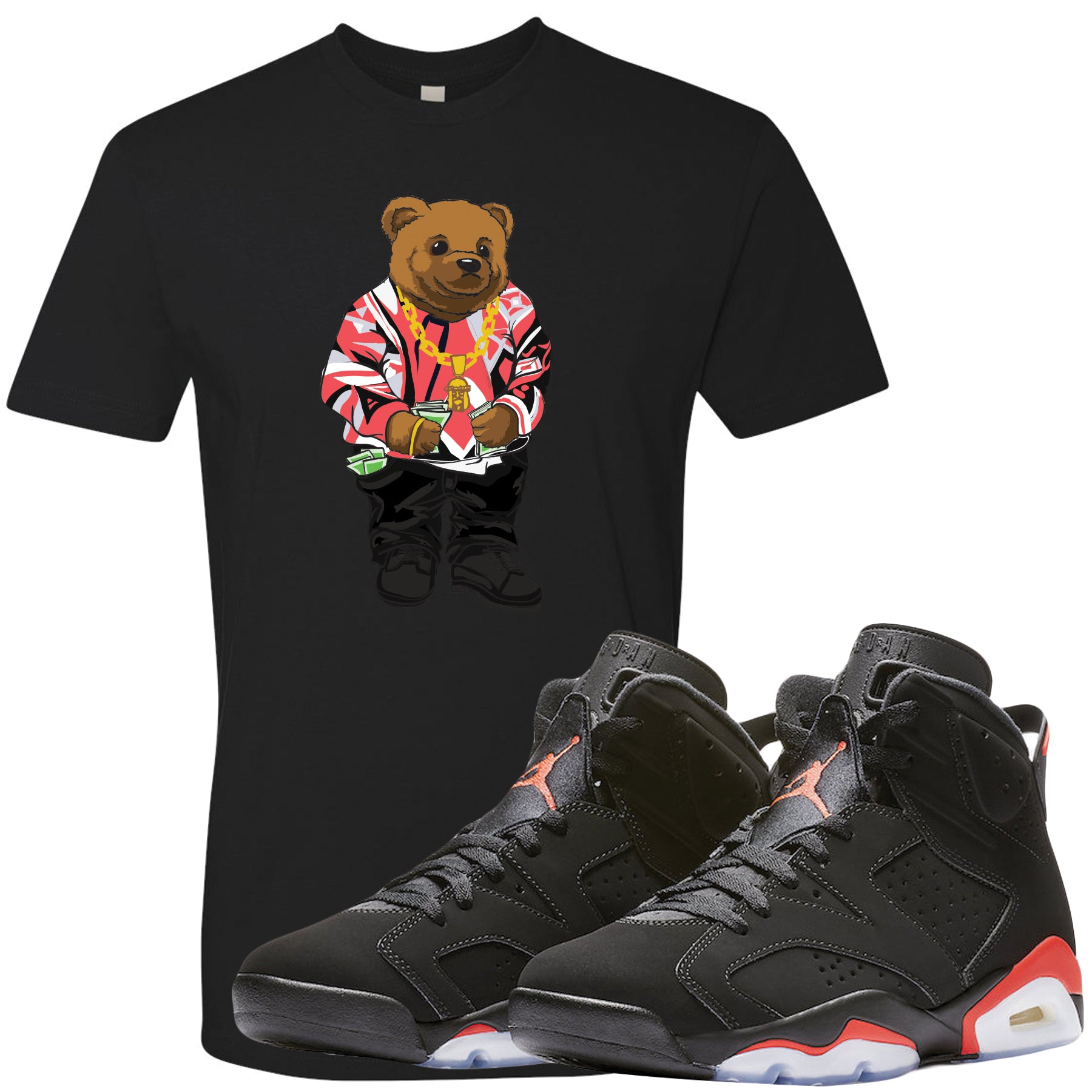 jordan 6 infrared t shirt