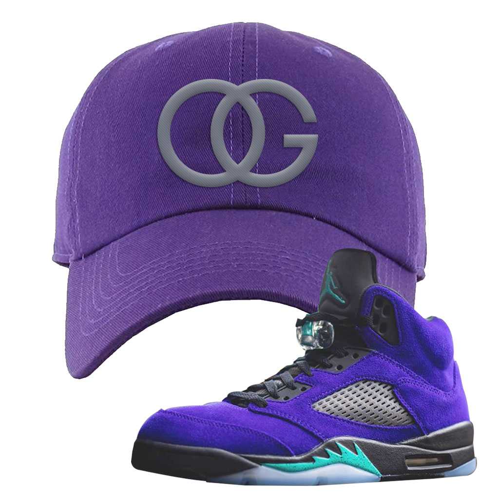 jordan 5 grape hat