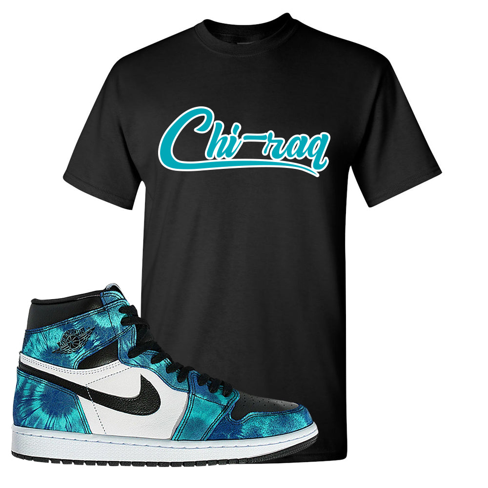 Air Jordan 1 WMNS 'Tie-Dye' T Shirt | Black, Chiraq – Cap Swag