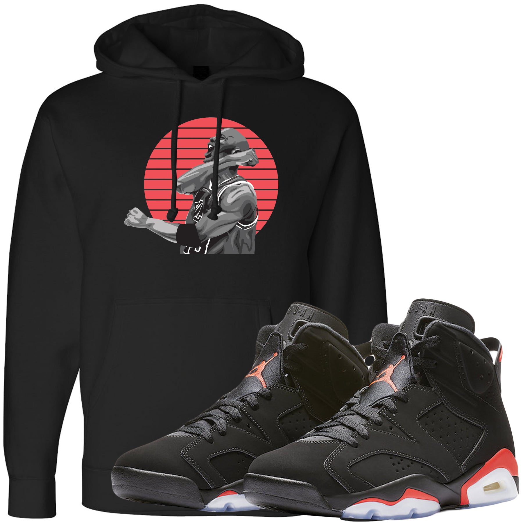 infrared jordan hoodie