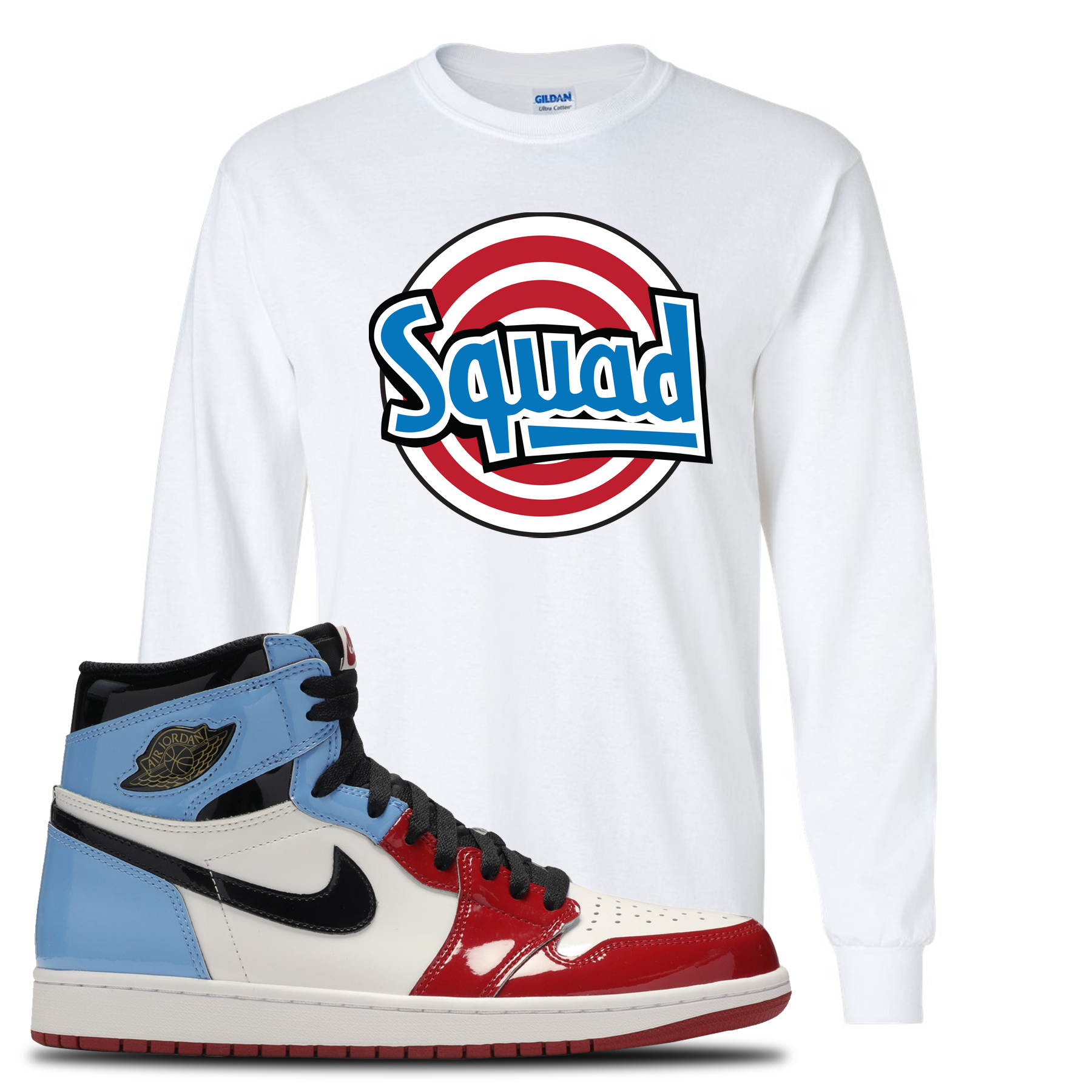 Air Jordan 1 Fearless Squad White Made to Match Longsleeve T-Shirt – Cap  Swag